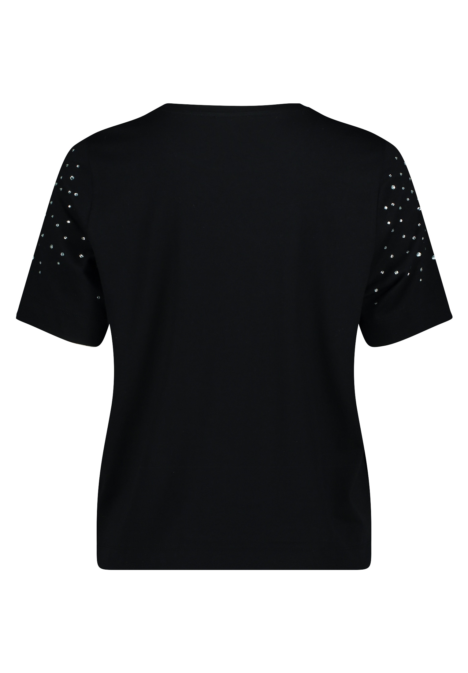 Cartoon Kurzarmshirt »Cartoon Damen Casual-Shirt mit Rundhalsausschnitt«, (1 tlg.), Glitzersteine