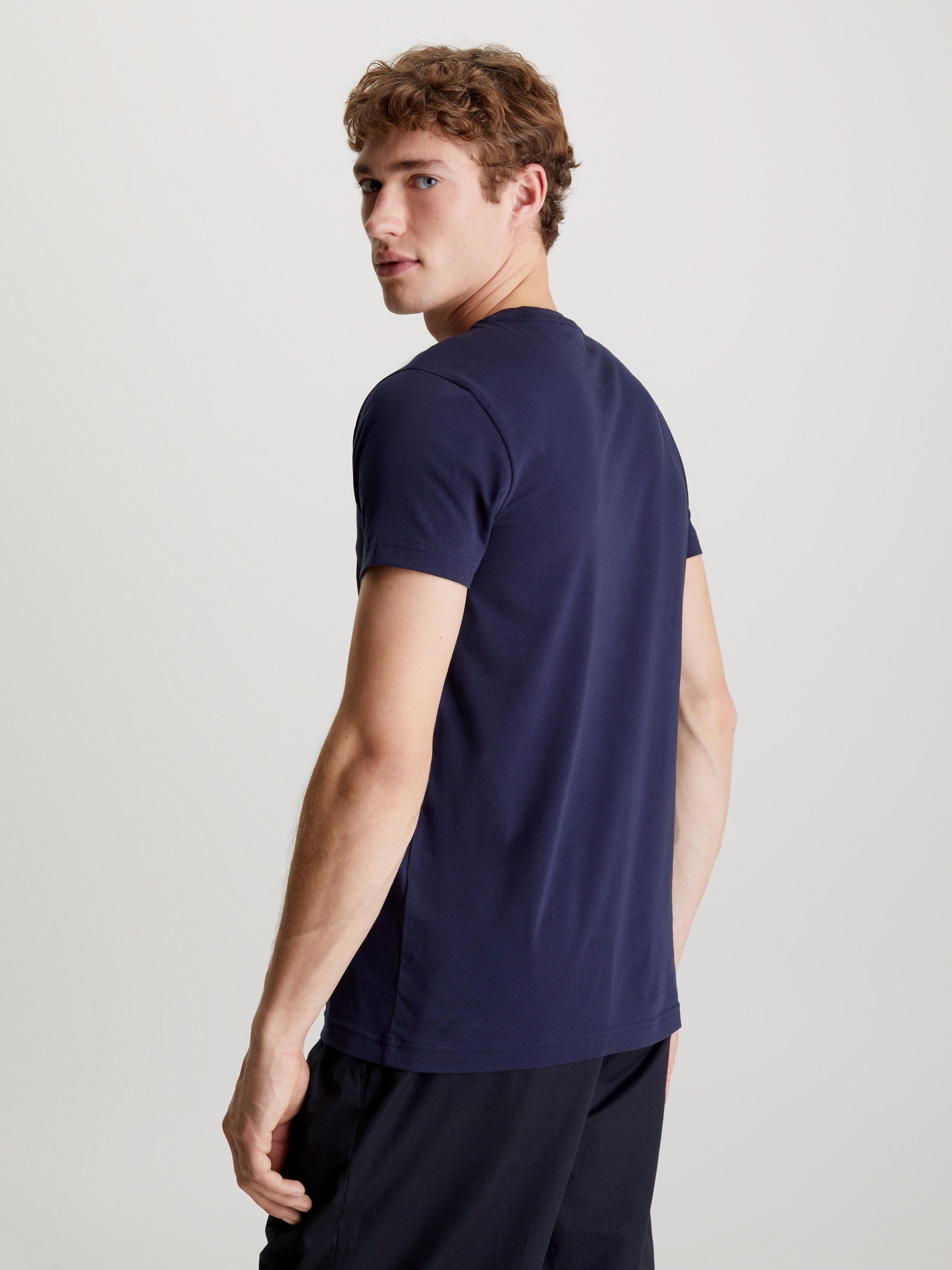 Calvin Klein T-Shirt »STRETCH SLIM FIT T-SHIRT«, mit Rundhalsausschnitt