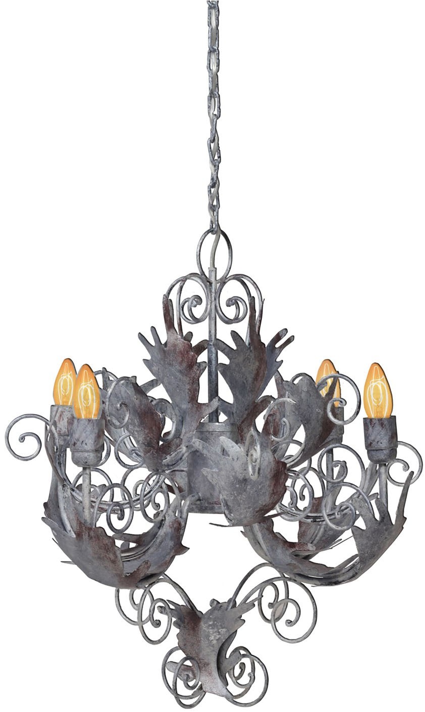 Kayoom Hängeleuchte »Fly Through in Silber, ohne Leuchtmittel, LxBxH: 48 x 48 x 59 cm« E27 1 Stk.