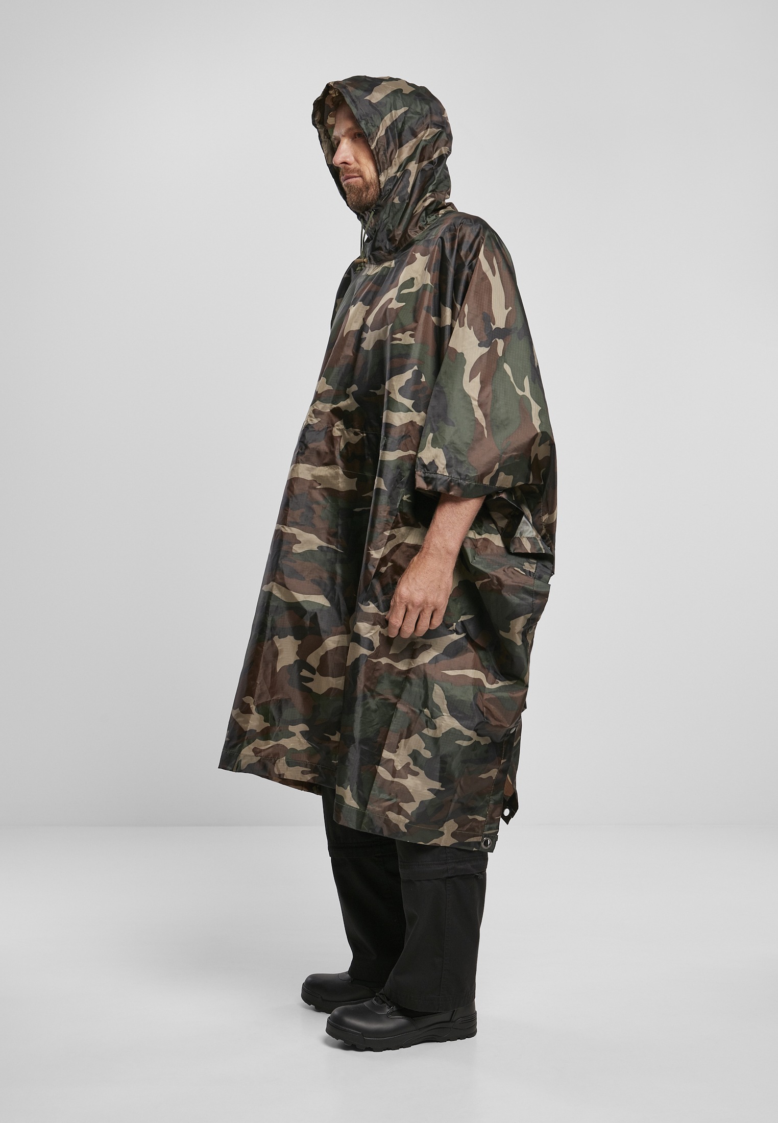 Brandit Allwetterjacke »Brandit Herren Ripstop Poncho«, (1 St.), ohne Kapuze