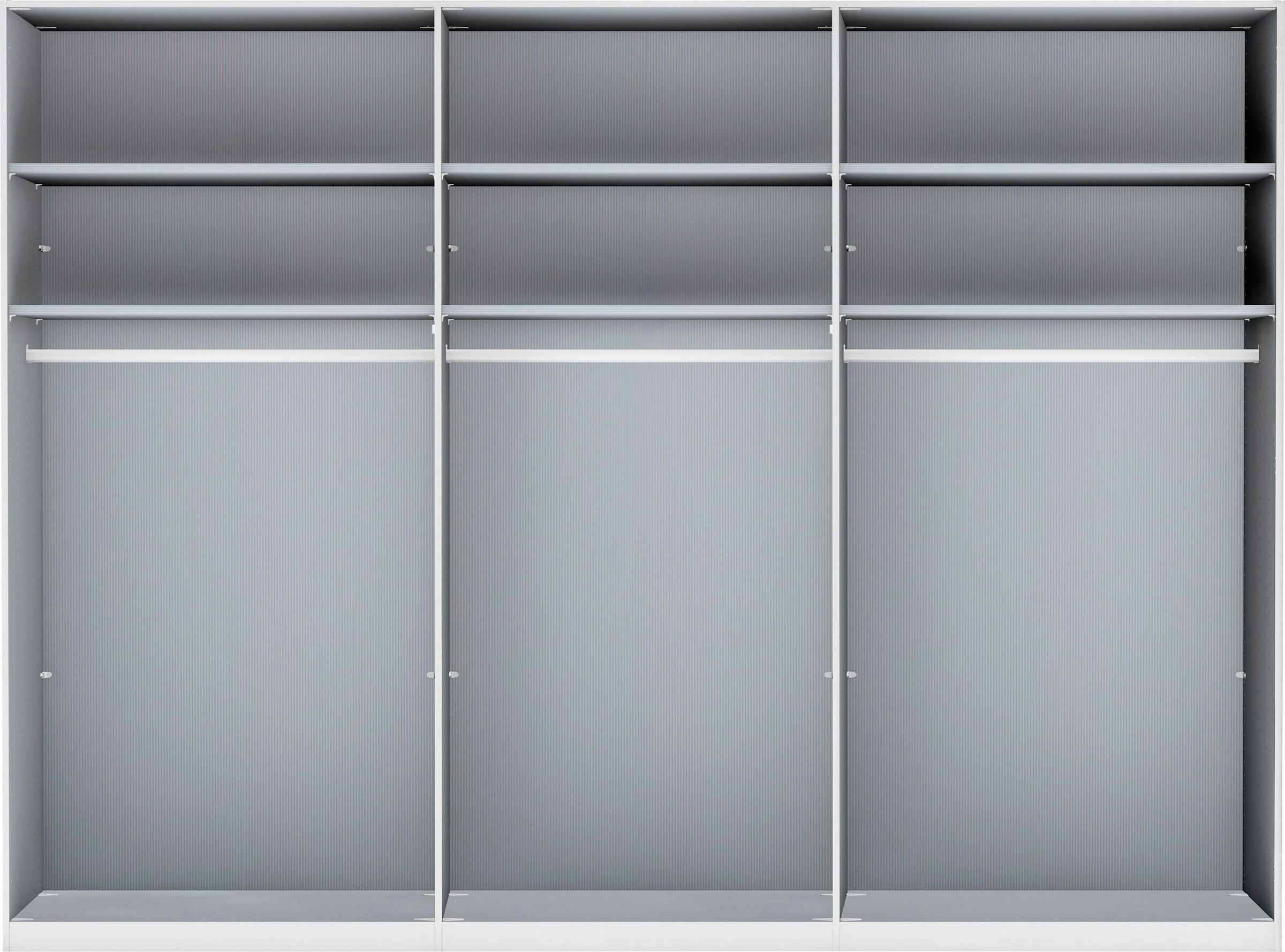 Thumbnail - WIEMANN Kleiderschrank "Monaco, Kleiderschrank, Schrank, Wäscheschrank, mit edler Glasfront" 2 Breiten, 2 Höhen 216/236 ...