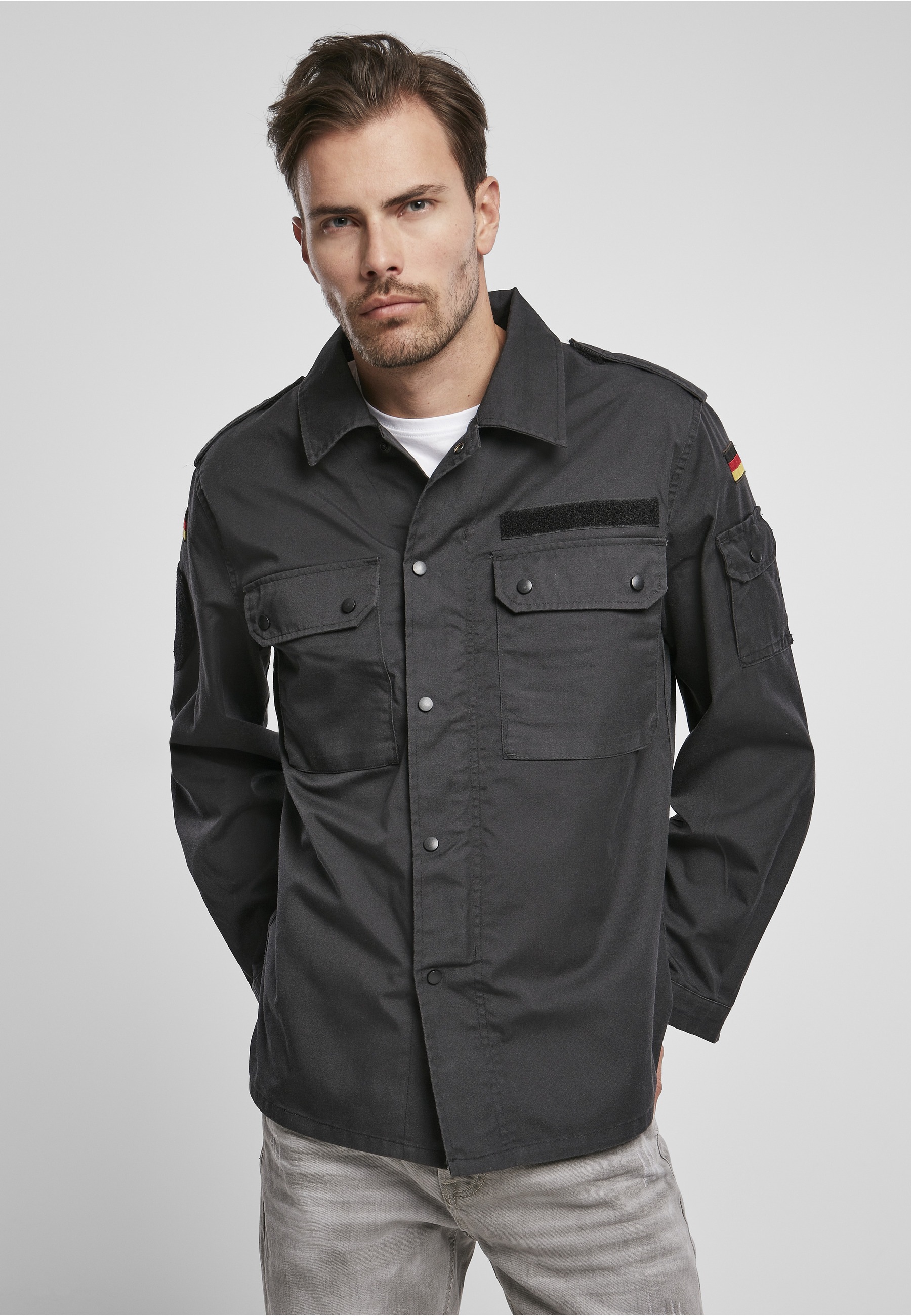 Brandit Kurzmantel »Brandit Herren BW Feldbluse«