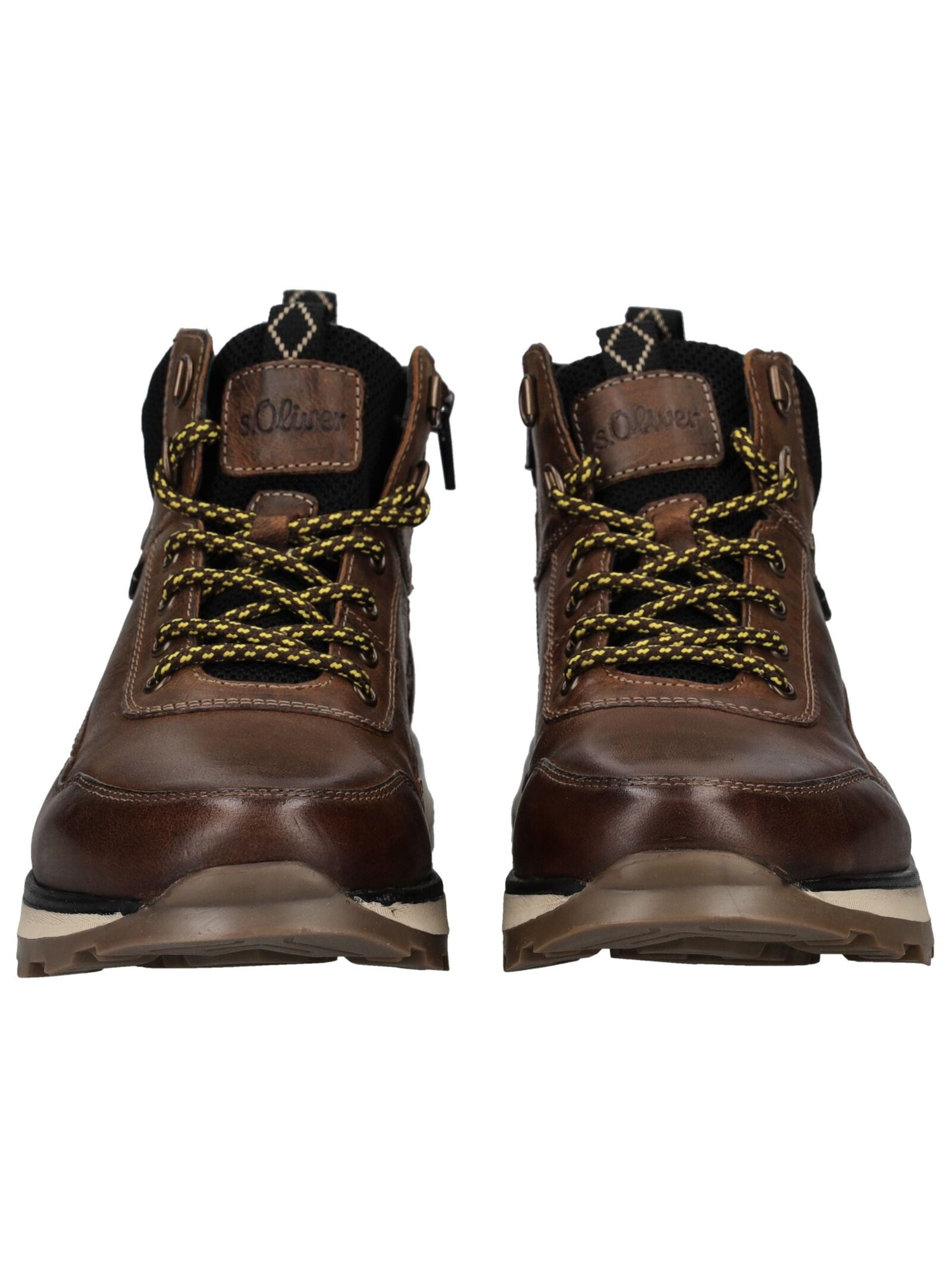 s.Oliver Schnürstiefelette »s.Oliver Stiefelette Leder/Textil«