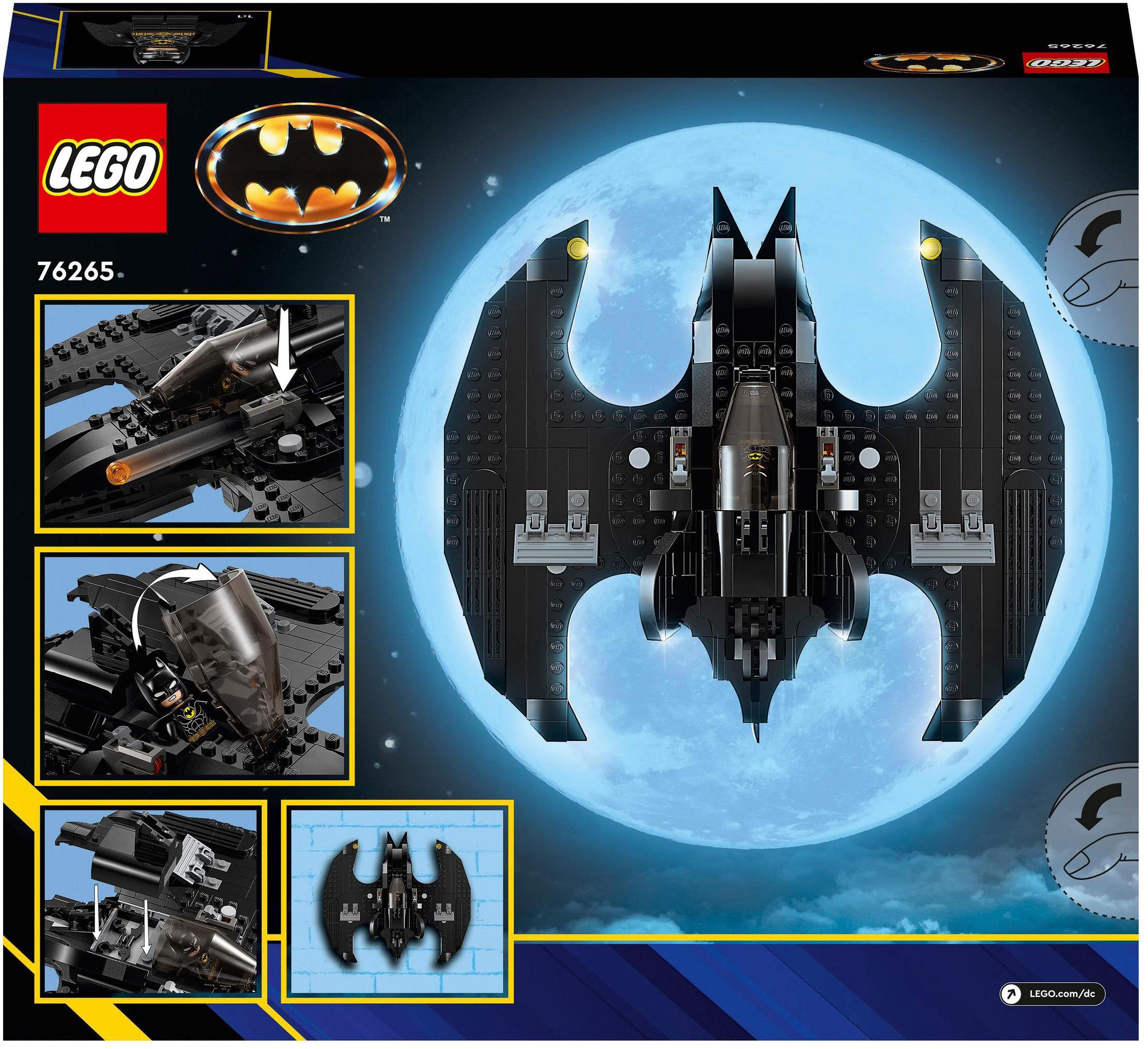 LEGO® Konstruktionsspielsteine »Batwing: Batman vs. The Joker (76265), LEGO® DC«, (357 St.), Made in Europe