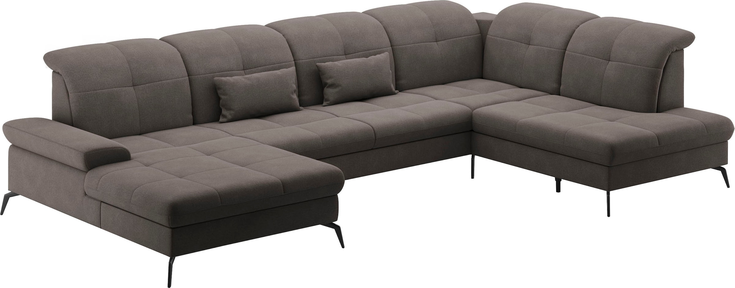 sit&more Wohnlandschaft »Amica«, inkl Sitztiefenverstellung und Armteilverstellung