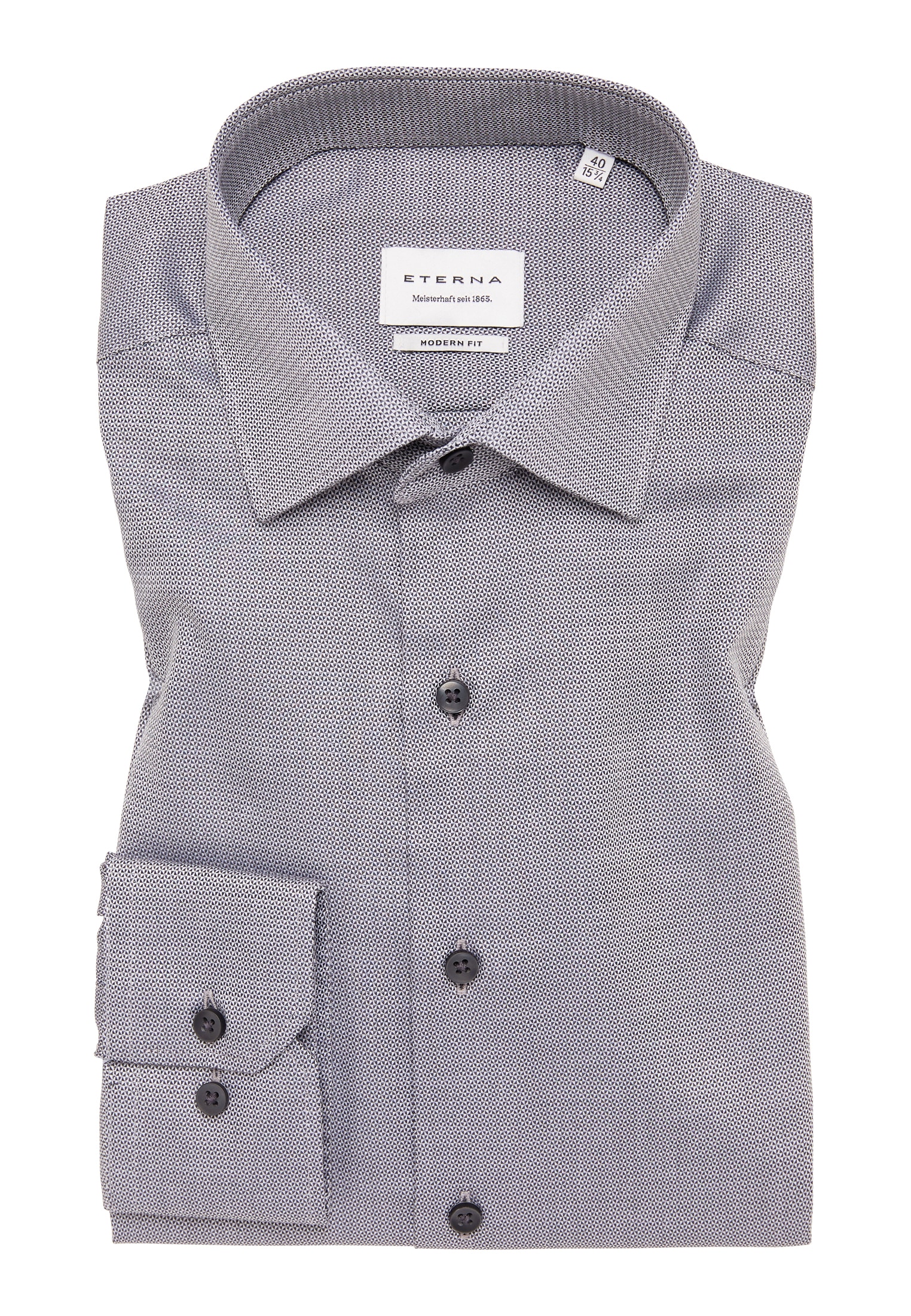 Eterna Langarmhemd »MODERN FIT«, NON IRON (bügelfrei)