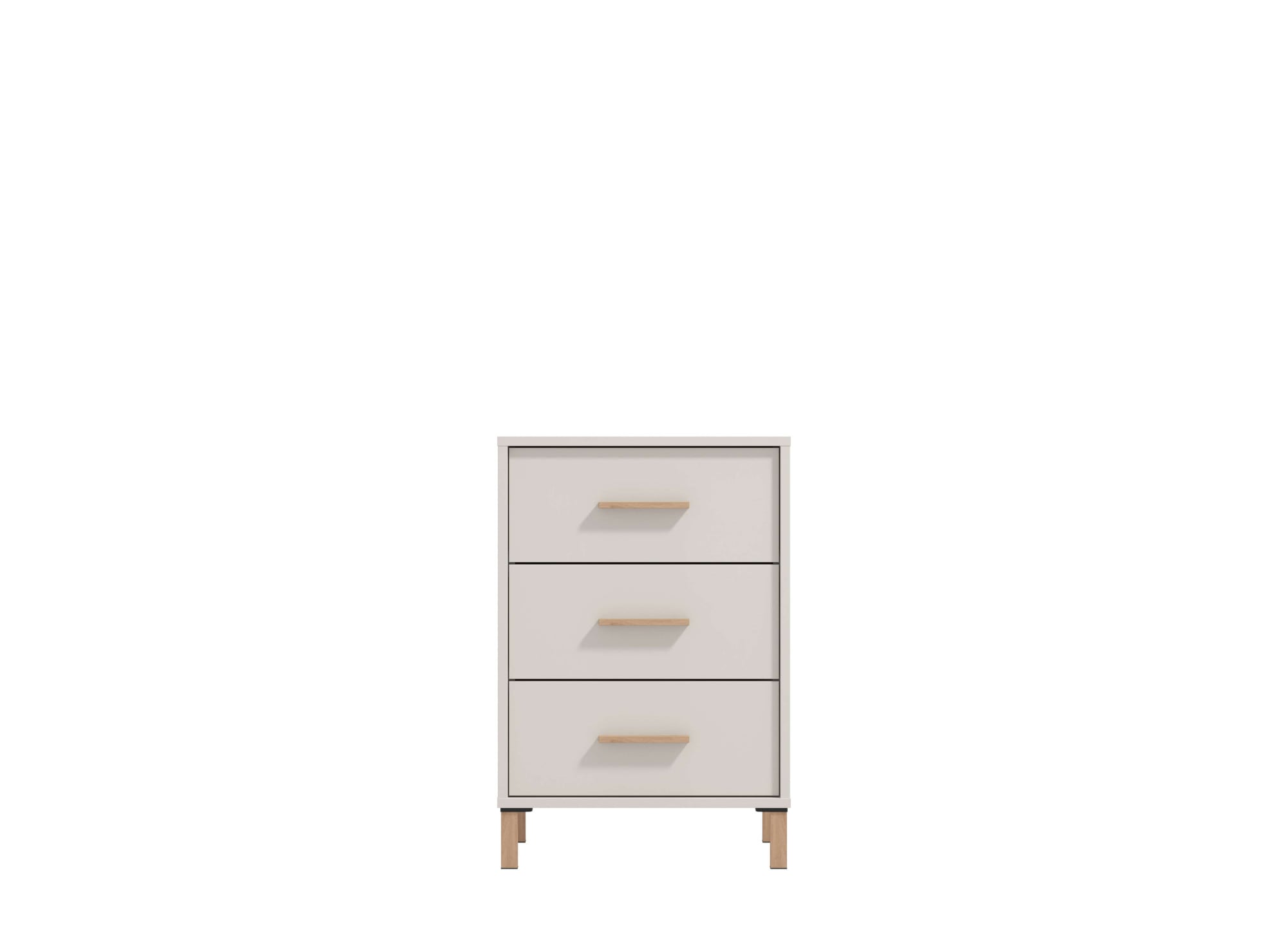 Home affaire Nachtkommode »Belfort Nachtschrank Nachttisch Made in Europe«, mit 2 oder 3 Schubladen, FSC®-zertifizierter, Trendfarbe cashmere