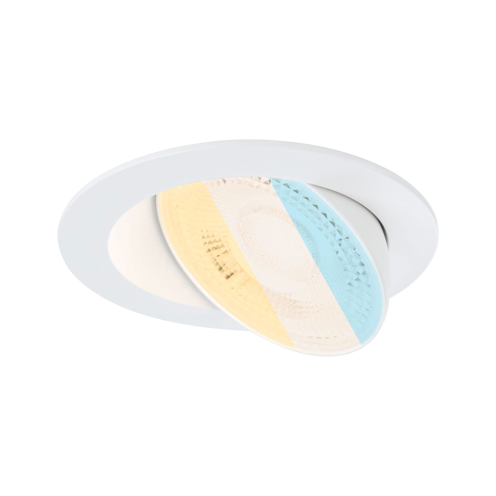 Paulmann LED Einbauleuchte »LED Einbauleuchte White Select Aumus 5W 700lm 230V 2700 - 6500K« 1 Stk. Tageslichtweiß Memoryfunktion, mehrere Helligkeitsstufen, Farbwechsler, Farbsteuerung