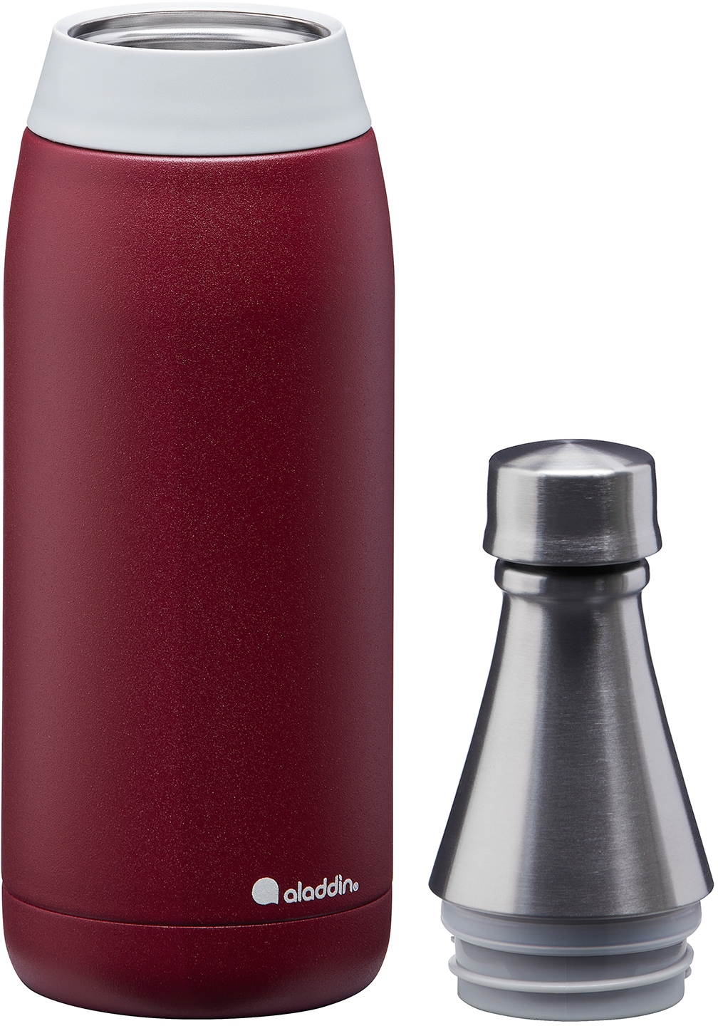 aladdin Isolierflasche »Fresco Thermavac™ L«, (3 tlg.), auslaufsicher, für kohlensäurehaltige Getränke, 0,6 Liter