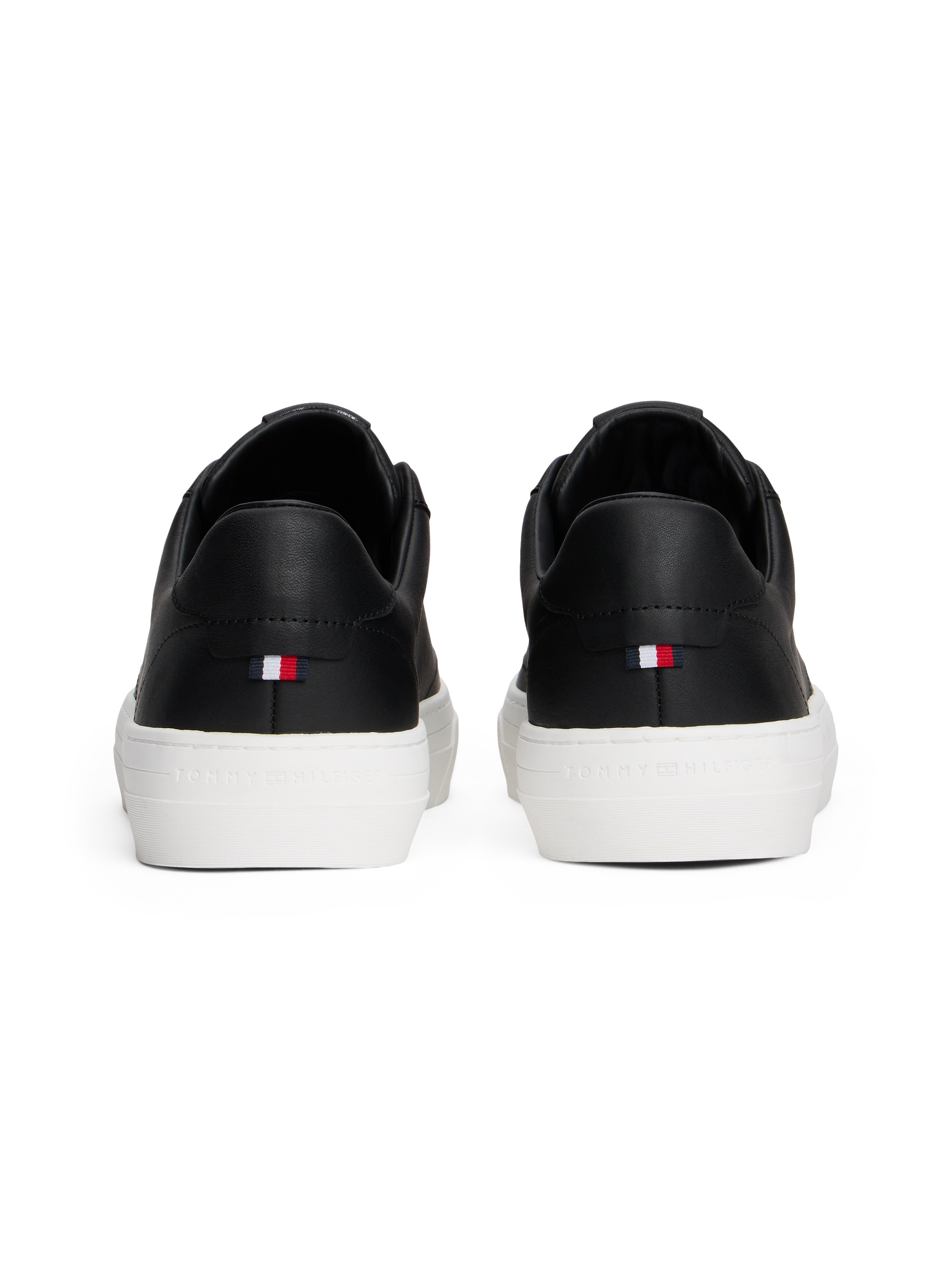 Tommy Hilfiger Sneaker "PREMIUM DRESS CUPSOLE LTH", Freizeitschuh, Halbschu günstig online kaufen