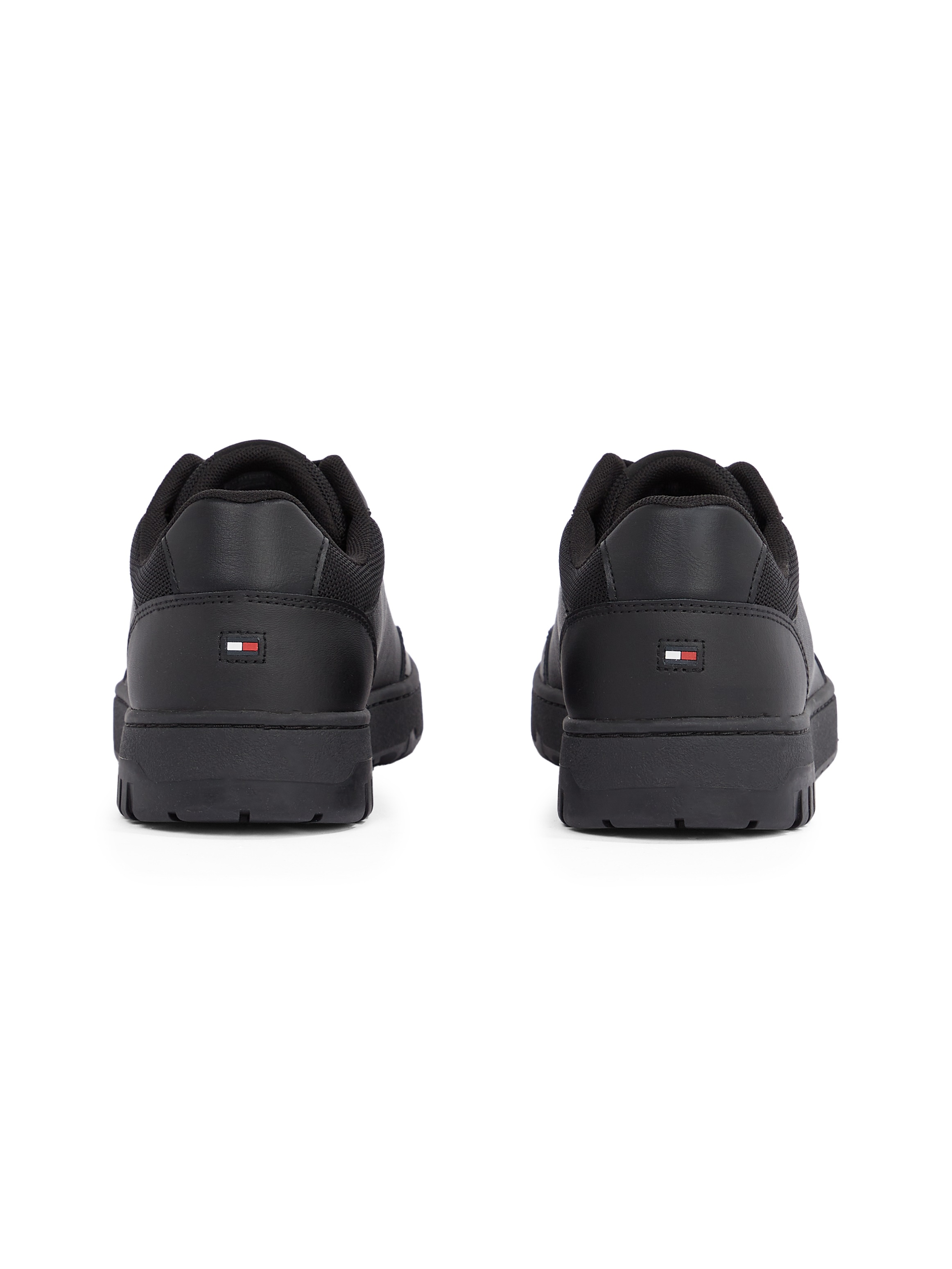 Tommy Hilfiger Sneaker »TH BASKET CORE LITE LTH«, Freitzeitschuh, Schnürschuh, Halbschuh mit gepolstertem Schaftrand