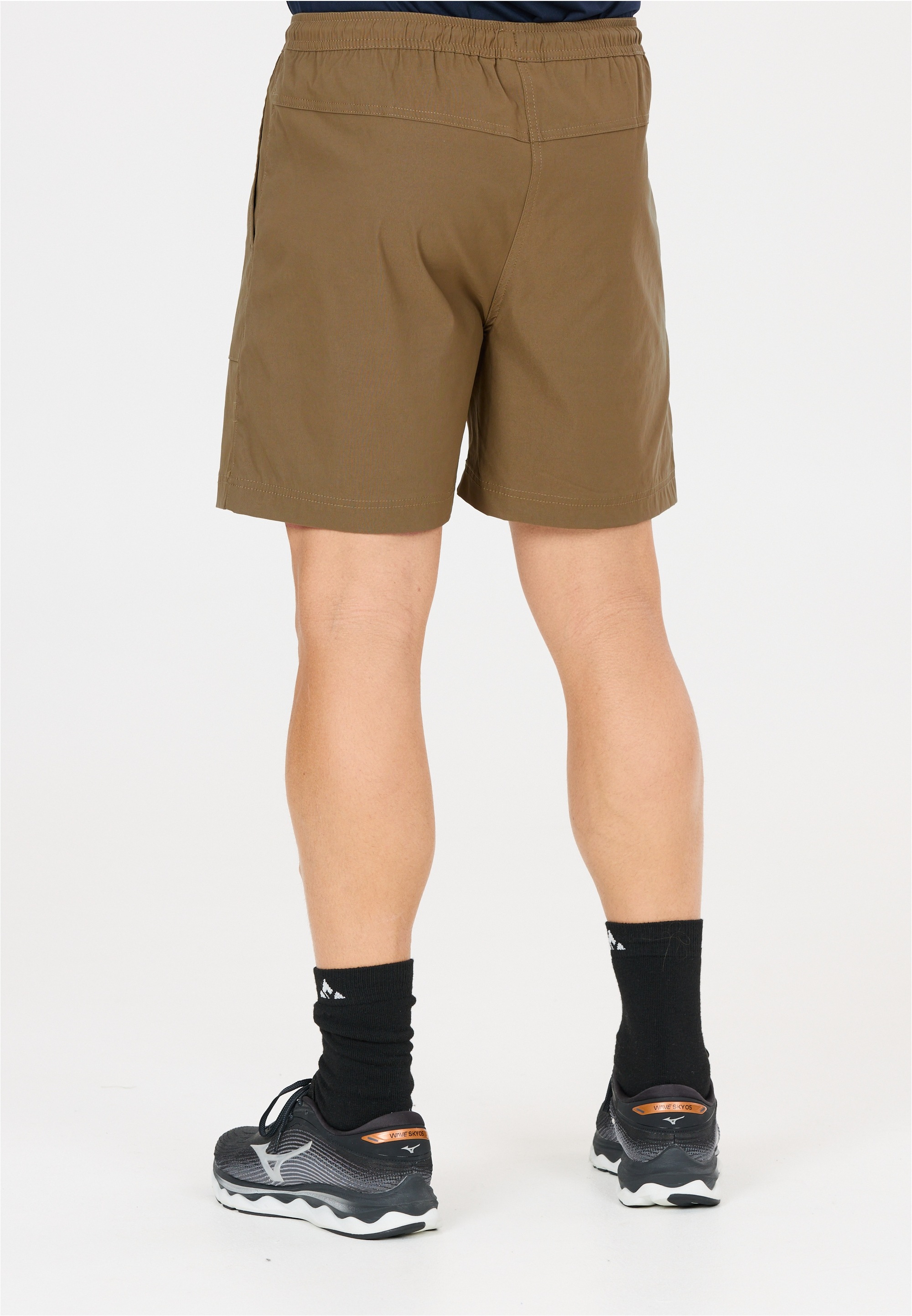 Shorts WHISTLER "Portus", Herren, Gr. 3XL, US-Größen, karamell, 95% Polyamid, 5% Elasthan, unifarben, kurz, Hosen Shorts, relaxed fit 3