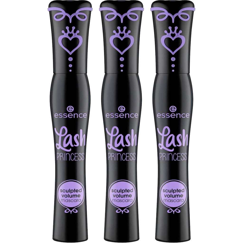 Essence Mascara »Lash PRINCESS sculpted volume«, (3er-Pack)