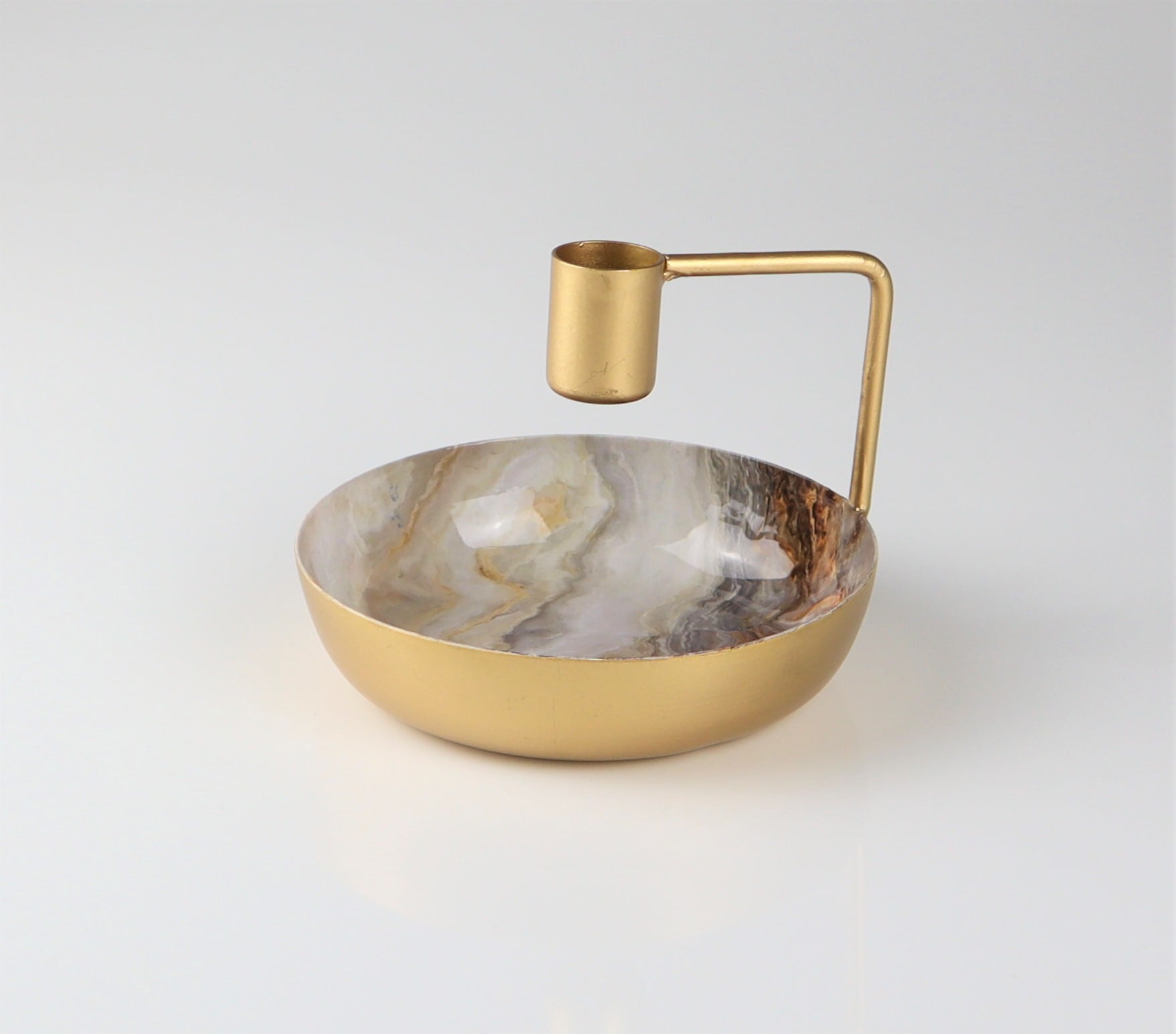AM Design Kerzenhalter "aus Metall" 3er Set, BxH: 12x8 cm