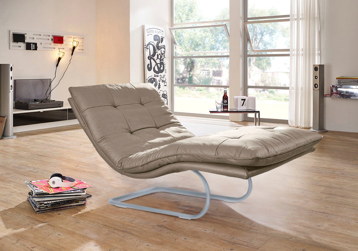 W.SCHILLIG Relaxliege "daily dreams" in Waffelkissen-Optik, wahlweise mit M günstig online kaufen