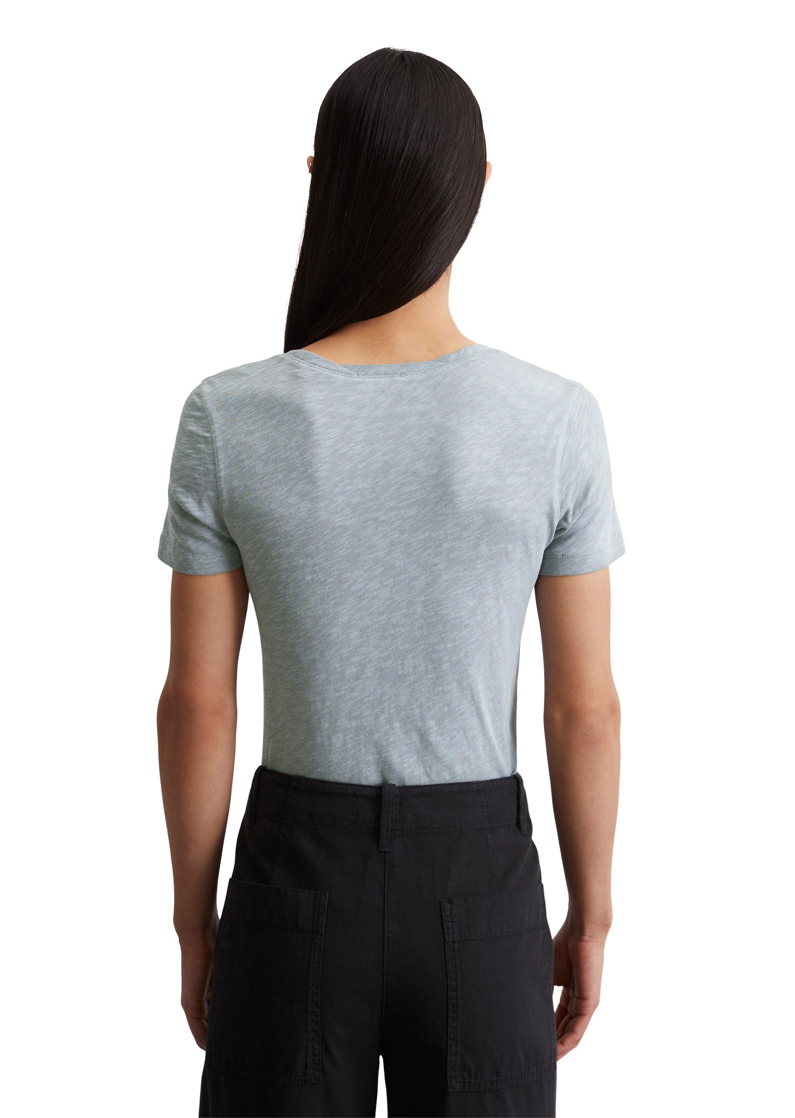 Marc O'Polo T-Shirt »mit getwistetem Ausschnitt«
