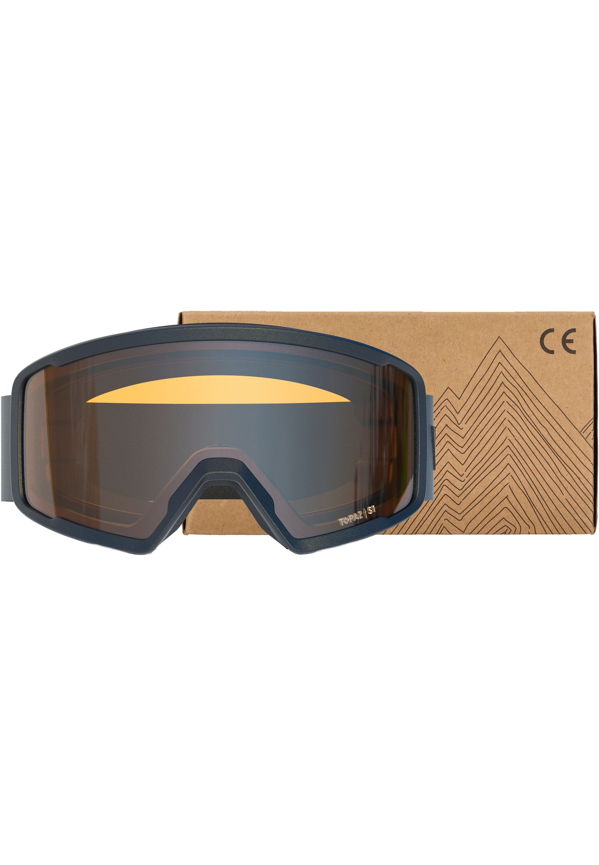 WHISTLER Skibrille »Claviere Topaz I« mit Topaz-Linse der Kategorie S1