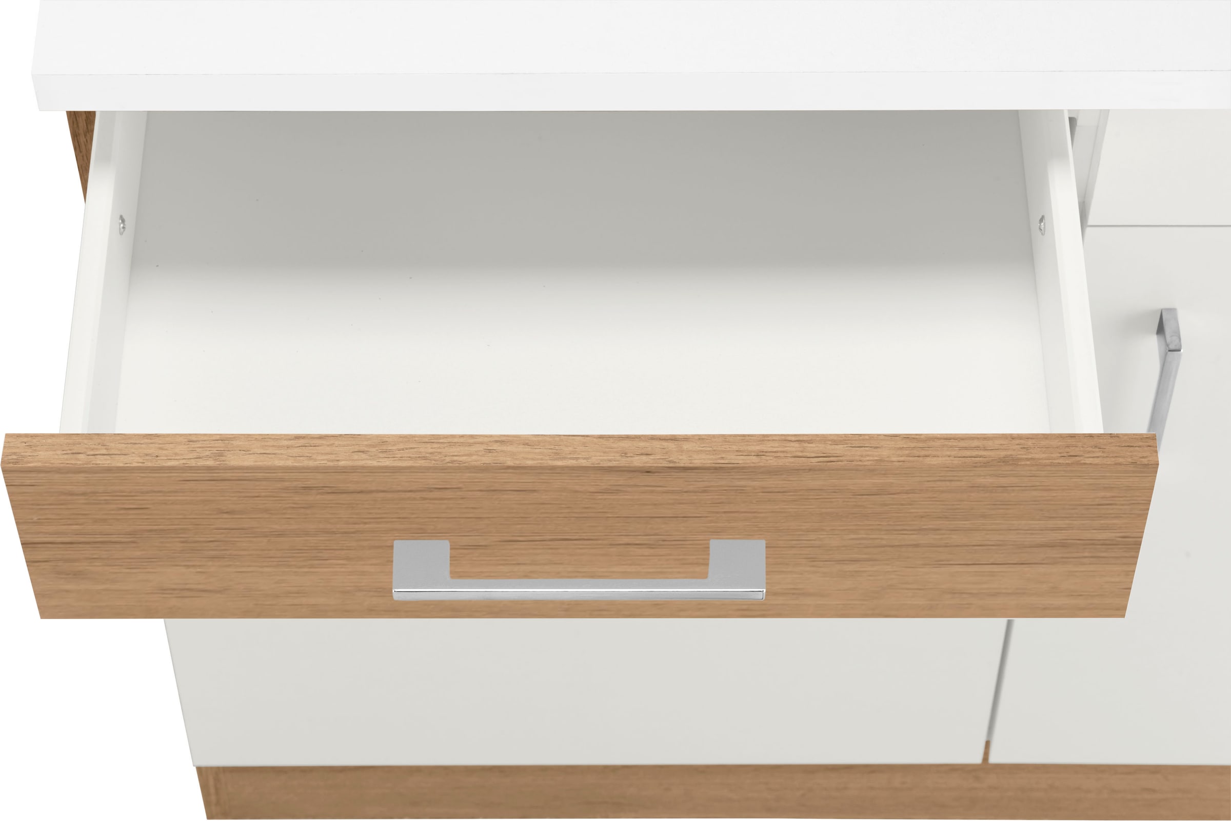 KOCHSTATION Küchenzeile »KS-Colmar« mit E-Geräten, Breite 240 cm