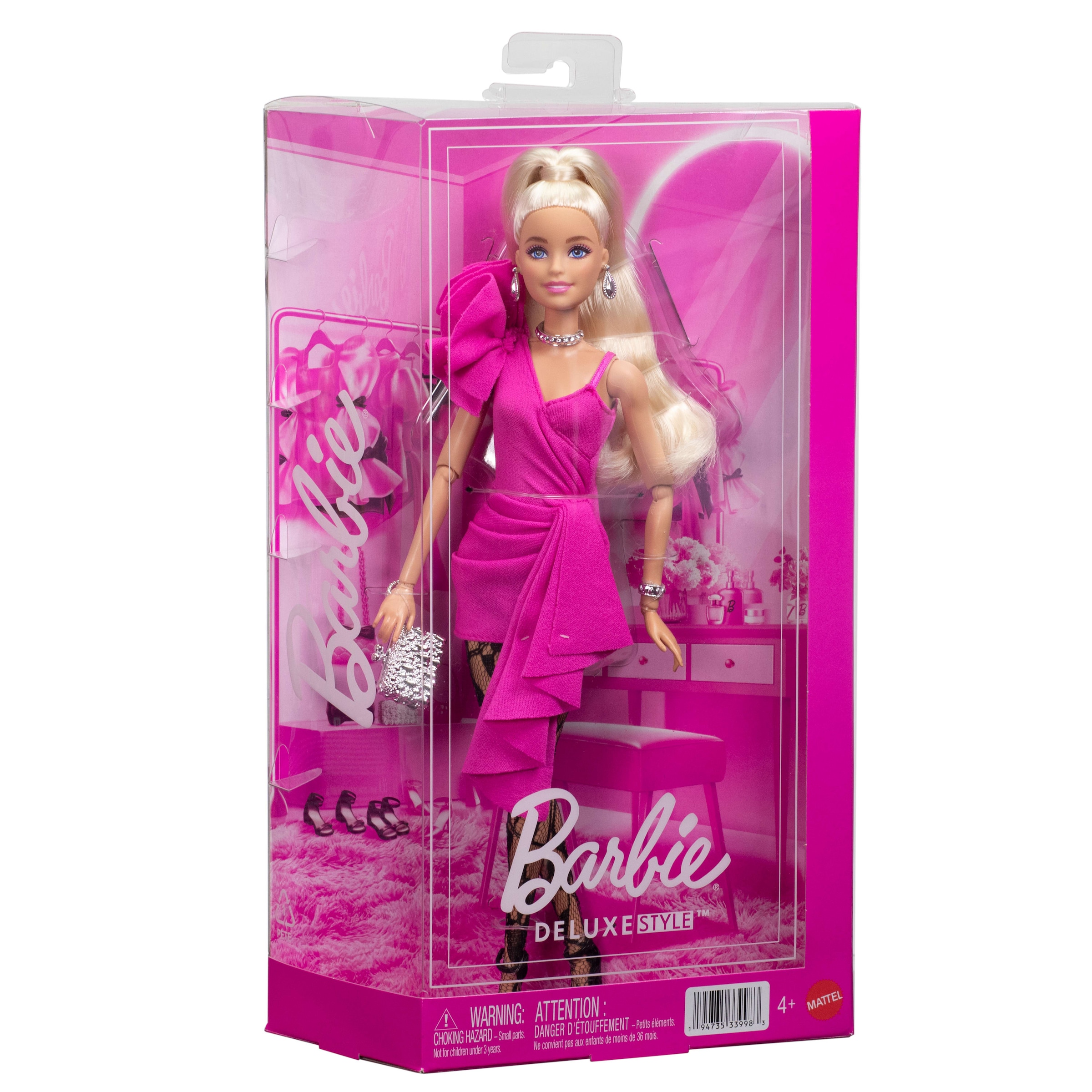 Barbie Anziehpuppe »Barbie Deluxe Style - Pink & Black Tights«