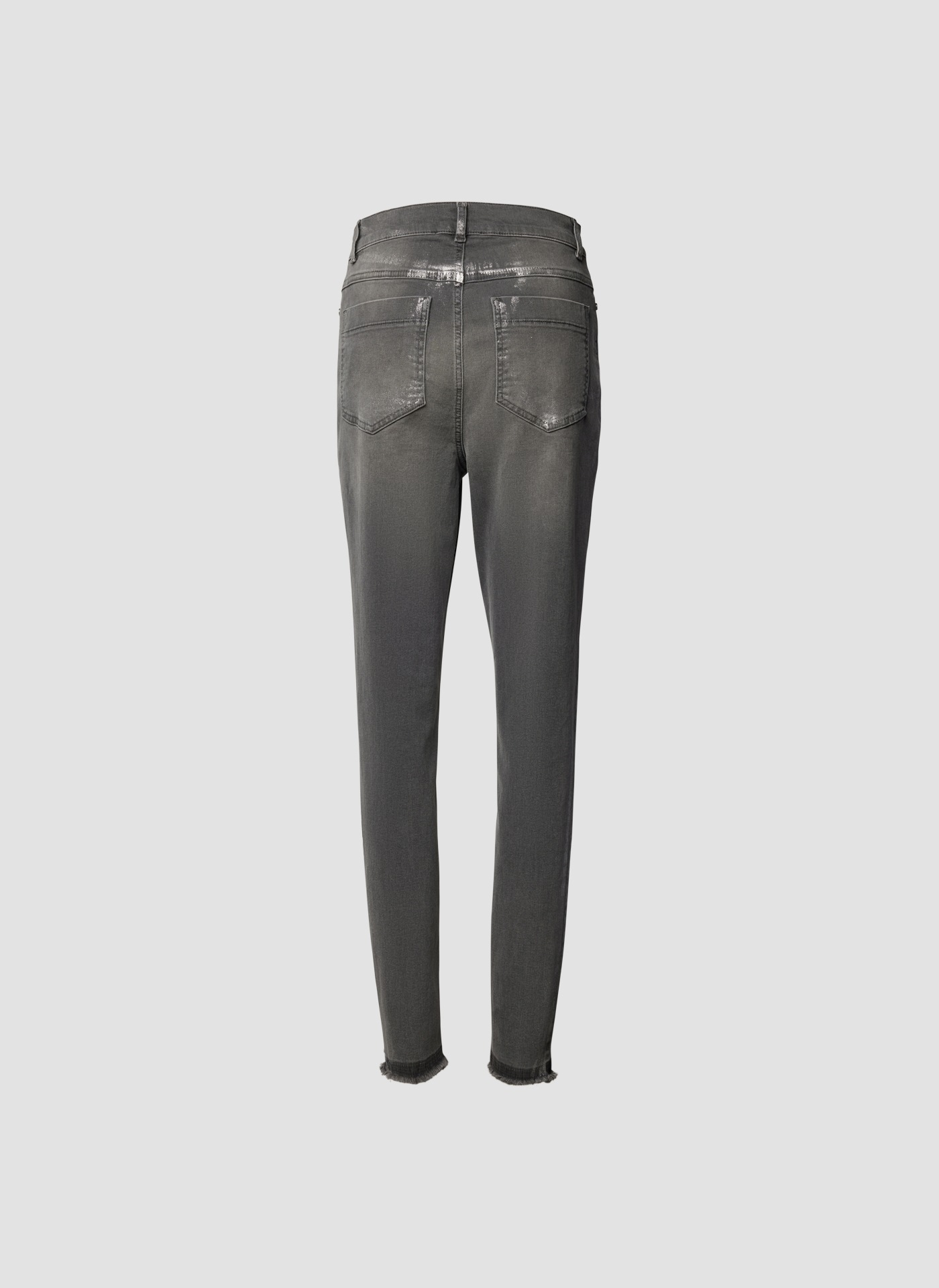 LeComte Jerseyhose »LeComte Trendige graue Slim-Fit-Jeans«