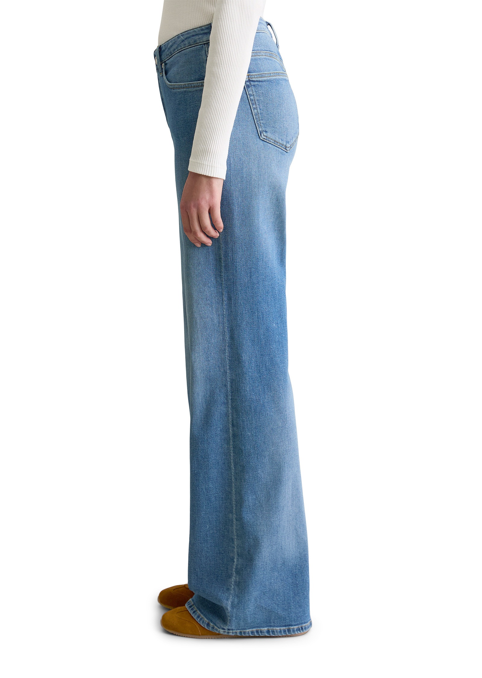 Marc O'Polo DENIM Schlagjeans »aus Organic Cotton-Stretch«