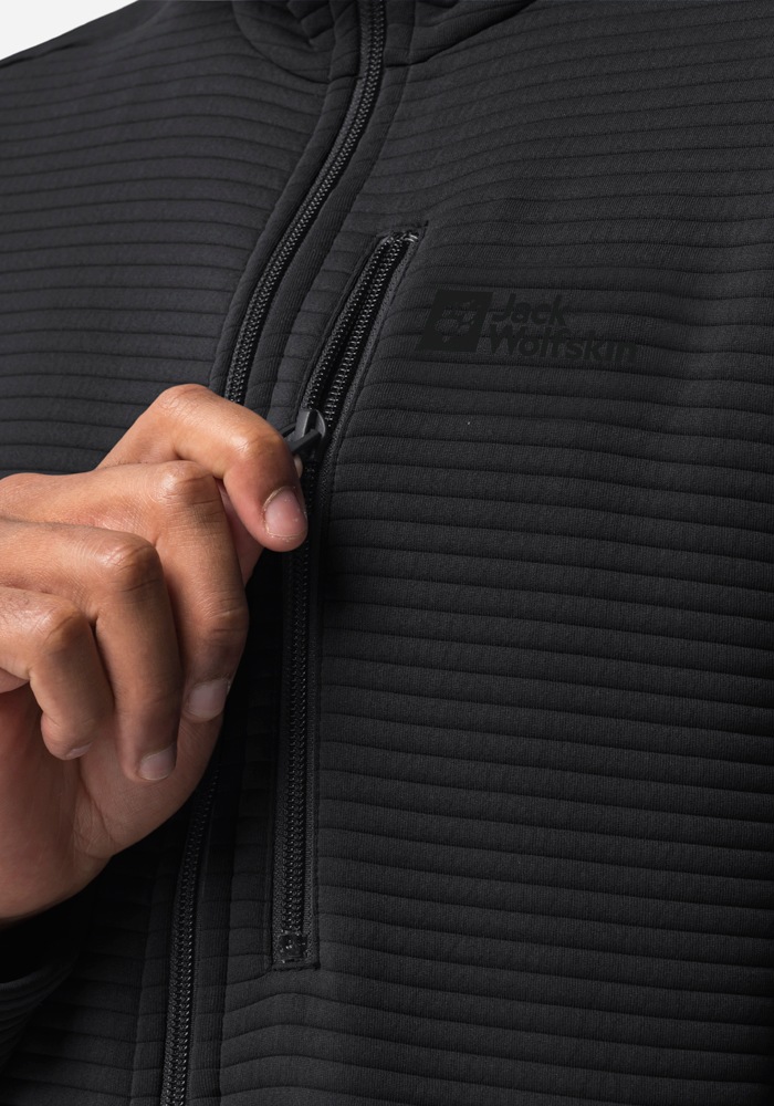 Jack Wolfskin Fleecejacke »MODESTO HOODED JKT MEN«, mit Kapuze