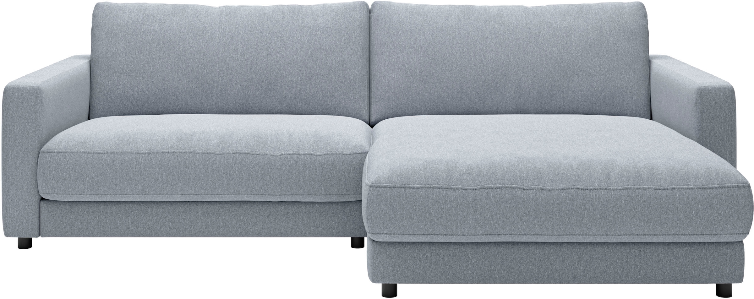 Home affaire Ecksofa »Ecksofa Jiro, L-Form, große Sitztiefe, Breite 265 cm«, lose Sitz- & Rückenkissen, weicher Polsteraufbau, komfortabel & modern