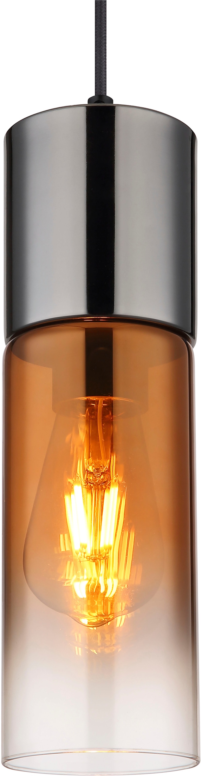 GLOBO LIGHTING Hängeleuchte »ANNIKA« E27 1 Stk. Hängelampe Esszimmer-Leuchte Esstischleuchte Wohnzimmer