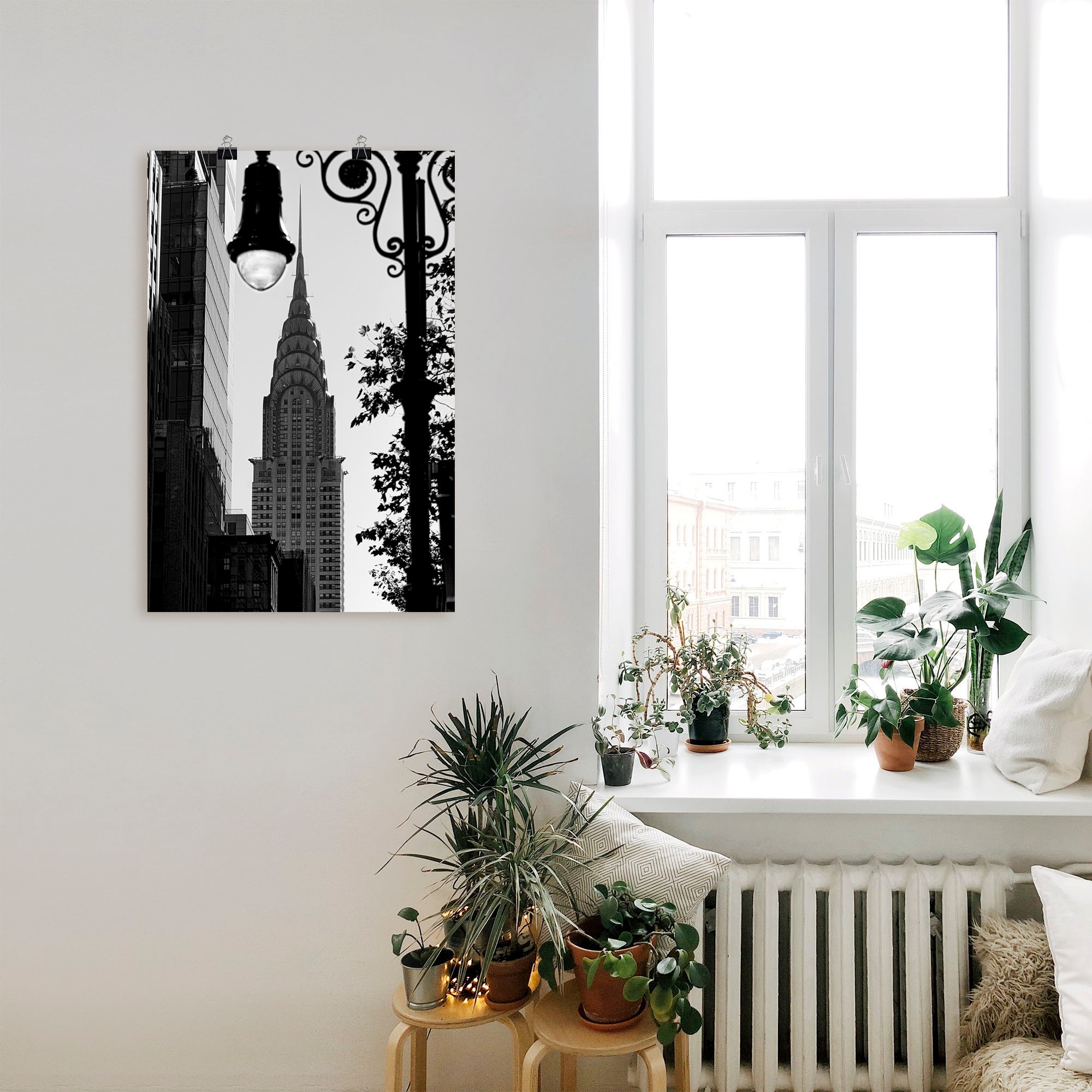 Artland Wandbild »New York Chrysler Building«, New York, (1 St.), als Alubild, Outdoorbild, Poster in verschied. Größen
