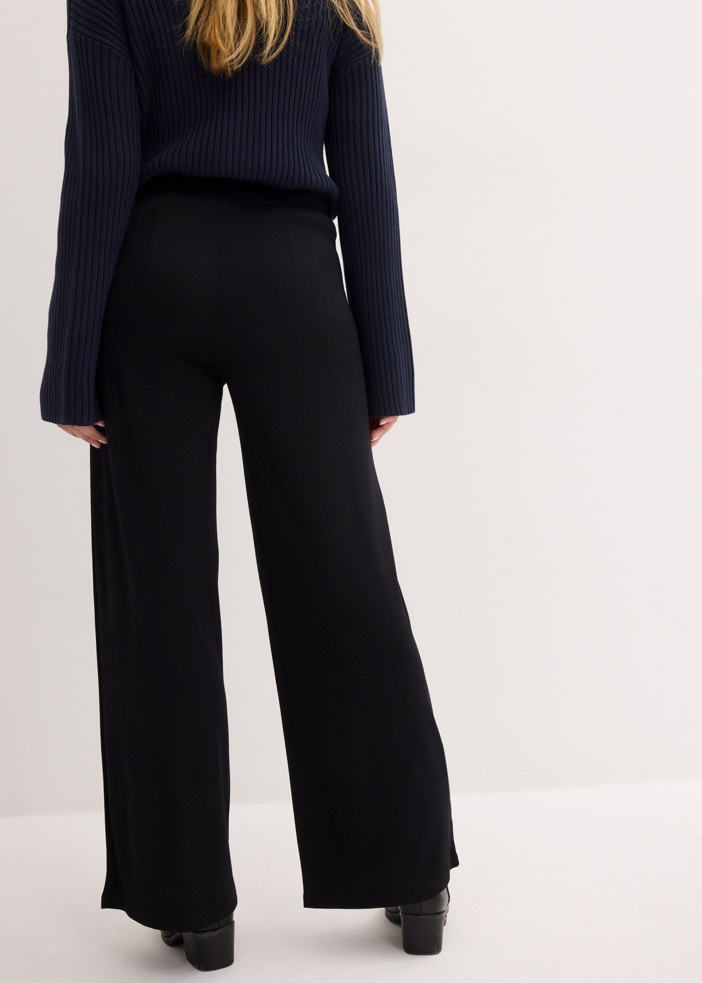 bonprix Jerseyhose "Jersey-Hose aus bequemen Punto di Roma" Jersey-Hose aus günstig online kaufen