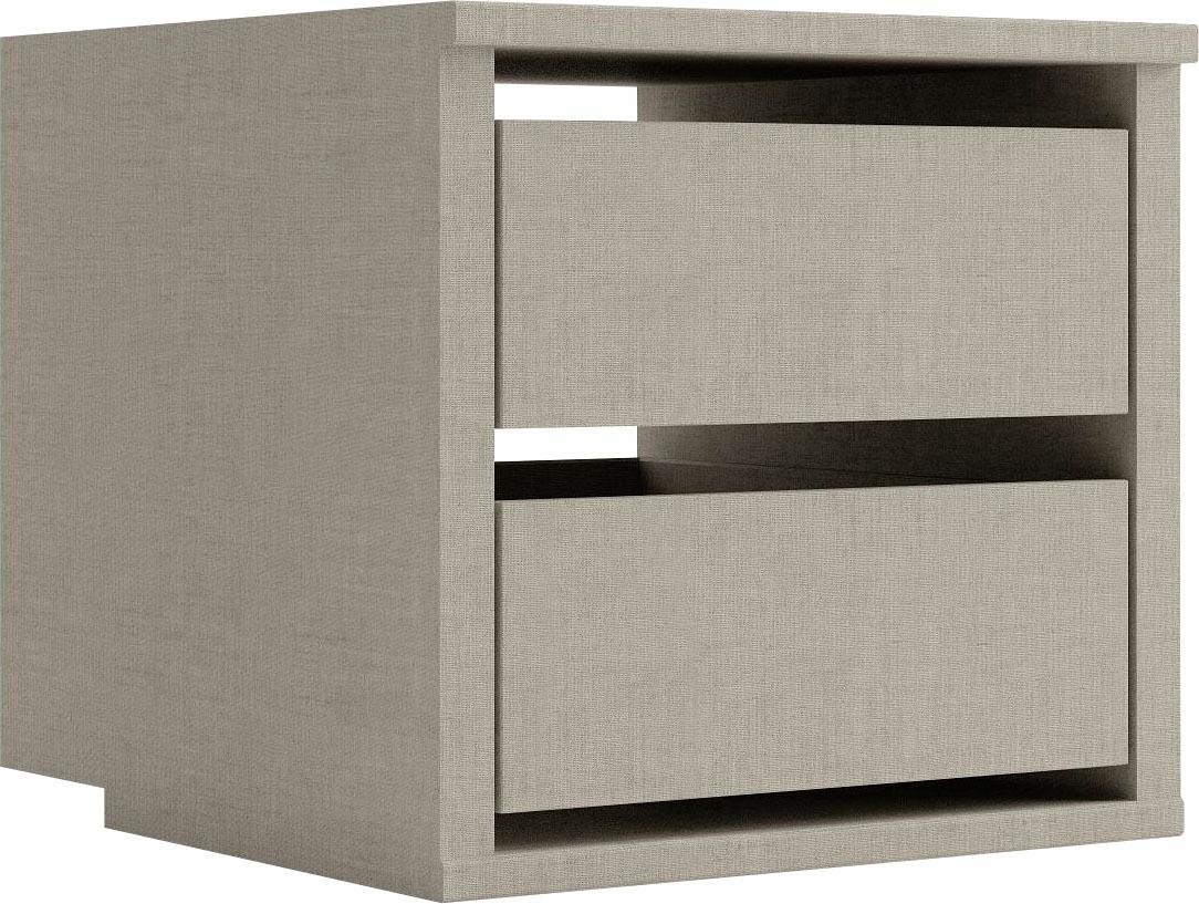 rauch "Zubehör für Rauch-Drehtürenschränke ORANGE" Breite 48 cm, Tiefe 50 cm, 2 Schubladen mit Selbsteinzug und Dämpfung