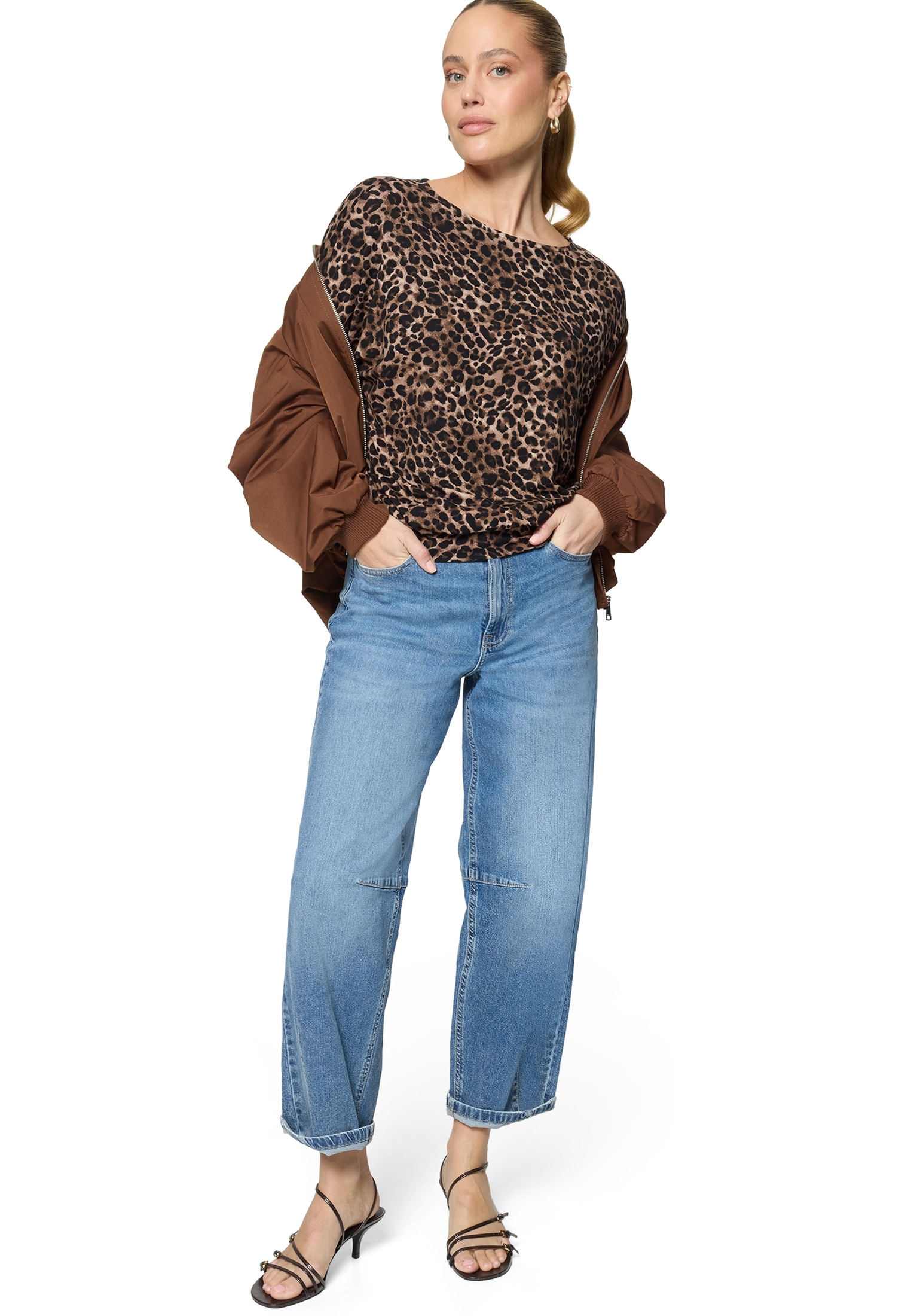 Zero 3/4-Arm-Shirt »Damen mit 3/4 Arm« 1 Material