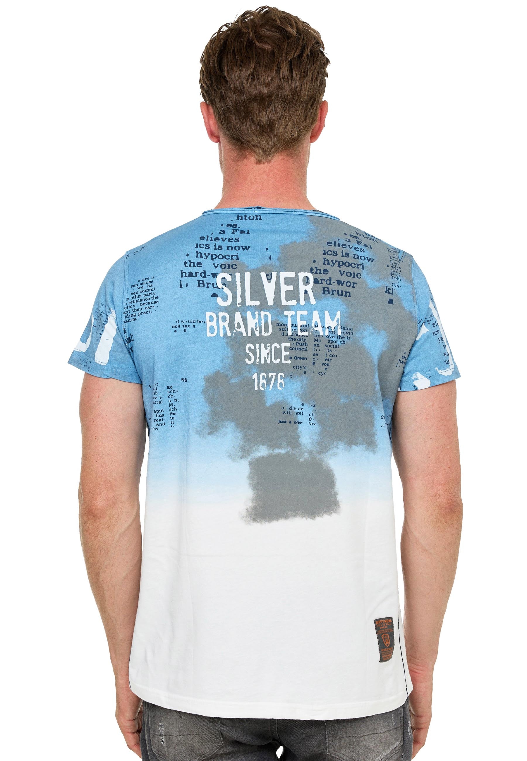 Rusty Neal T-Shirt, mit farblichem Übergang