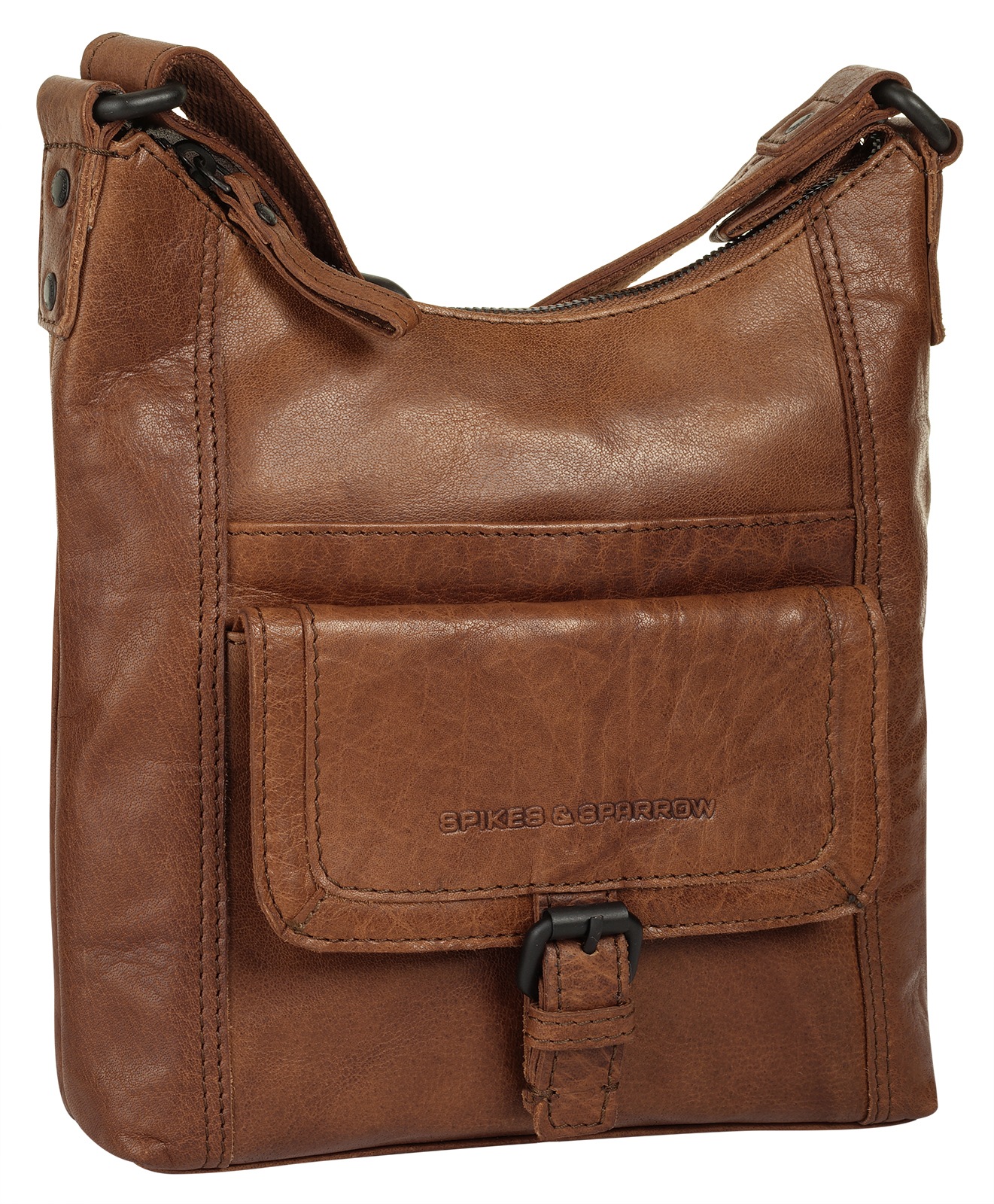 Spikes & Sparrow Umhängetasche echt Leder günstig online kaufen