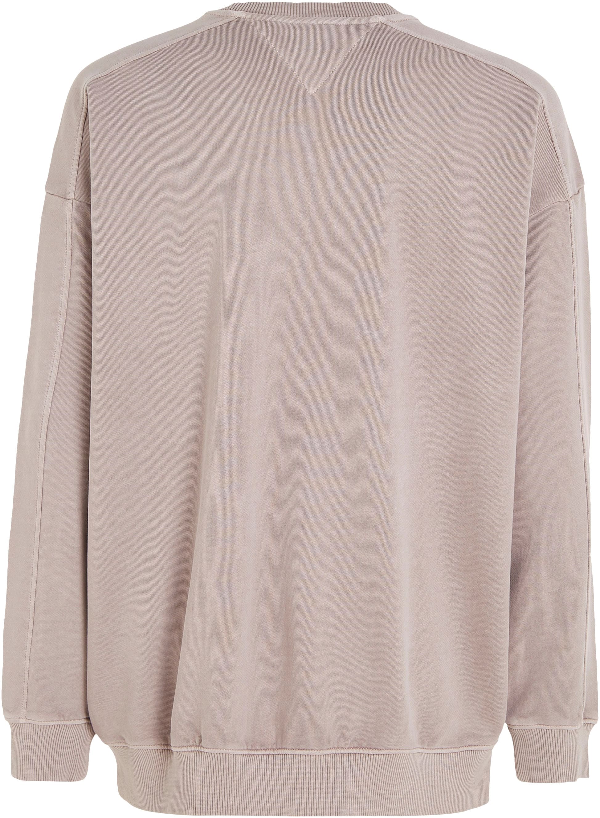 Tommy Jeans Sweater »TJM SKATER TIMELESS TOMMY CREW« mit Rundhalsausschnitt JN10300