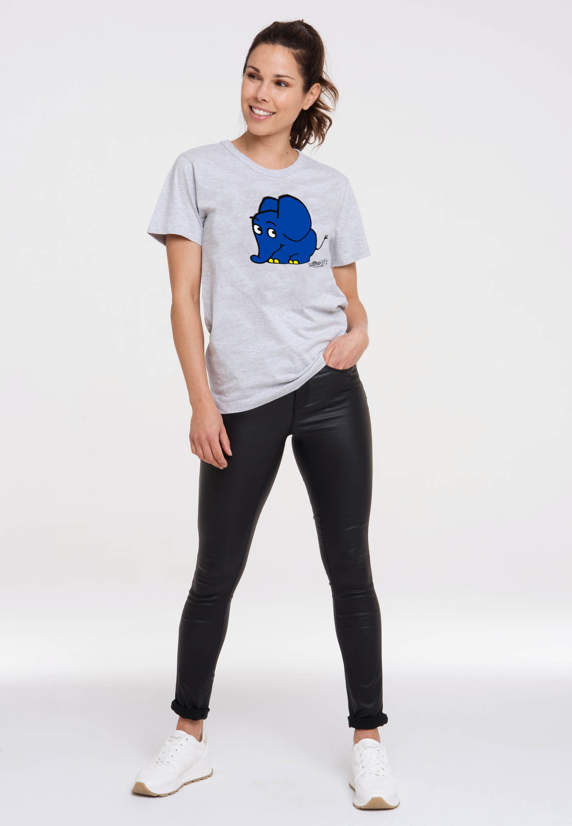 LOGOSHIRT T-Shirt "Sendung mit der Maus - Elefant", mit coolem Print günstig online kaufen