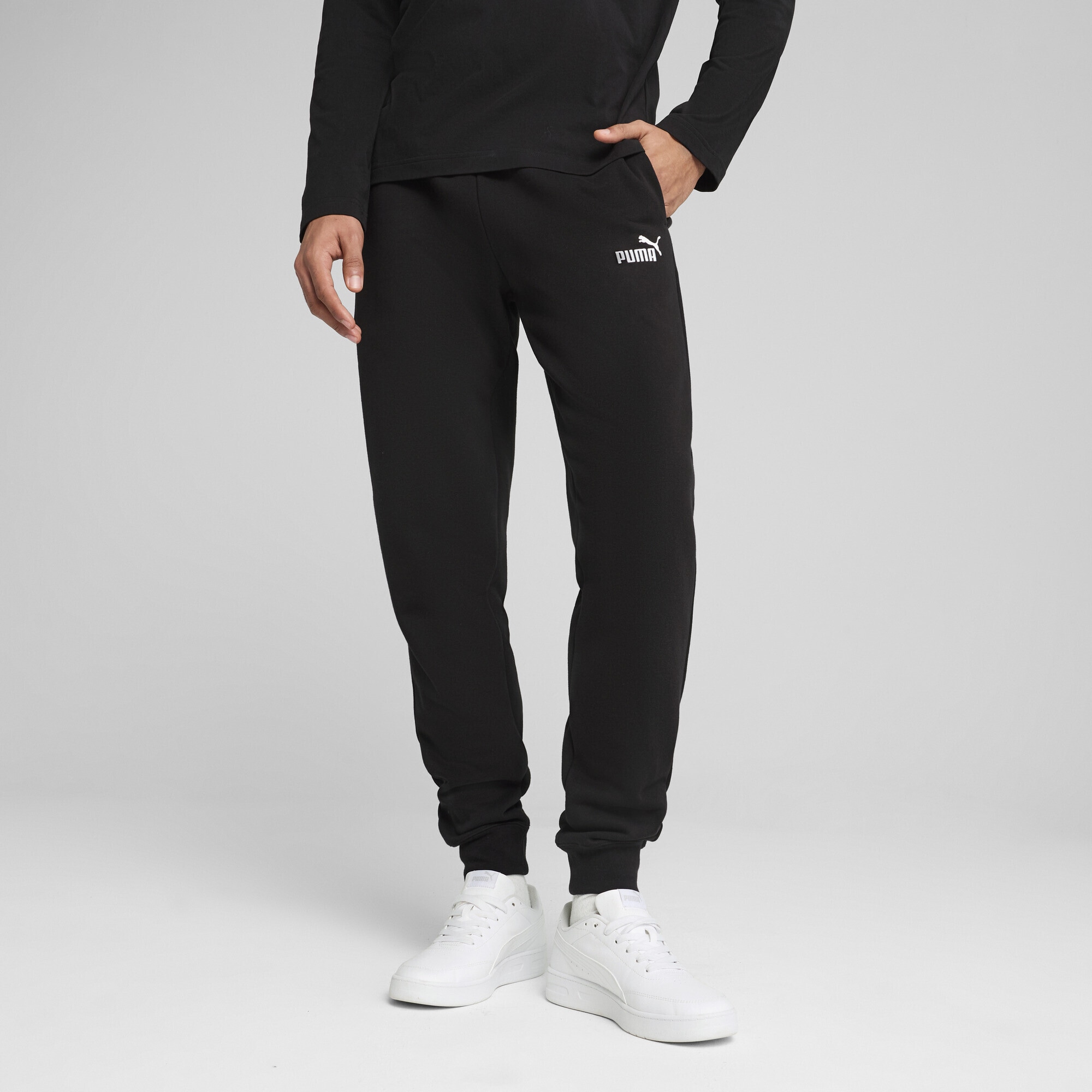 PUMA Sporthose »Essentials No. 1 Logo Slim Jogginghose Herren«