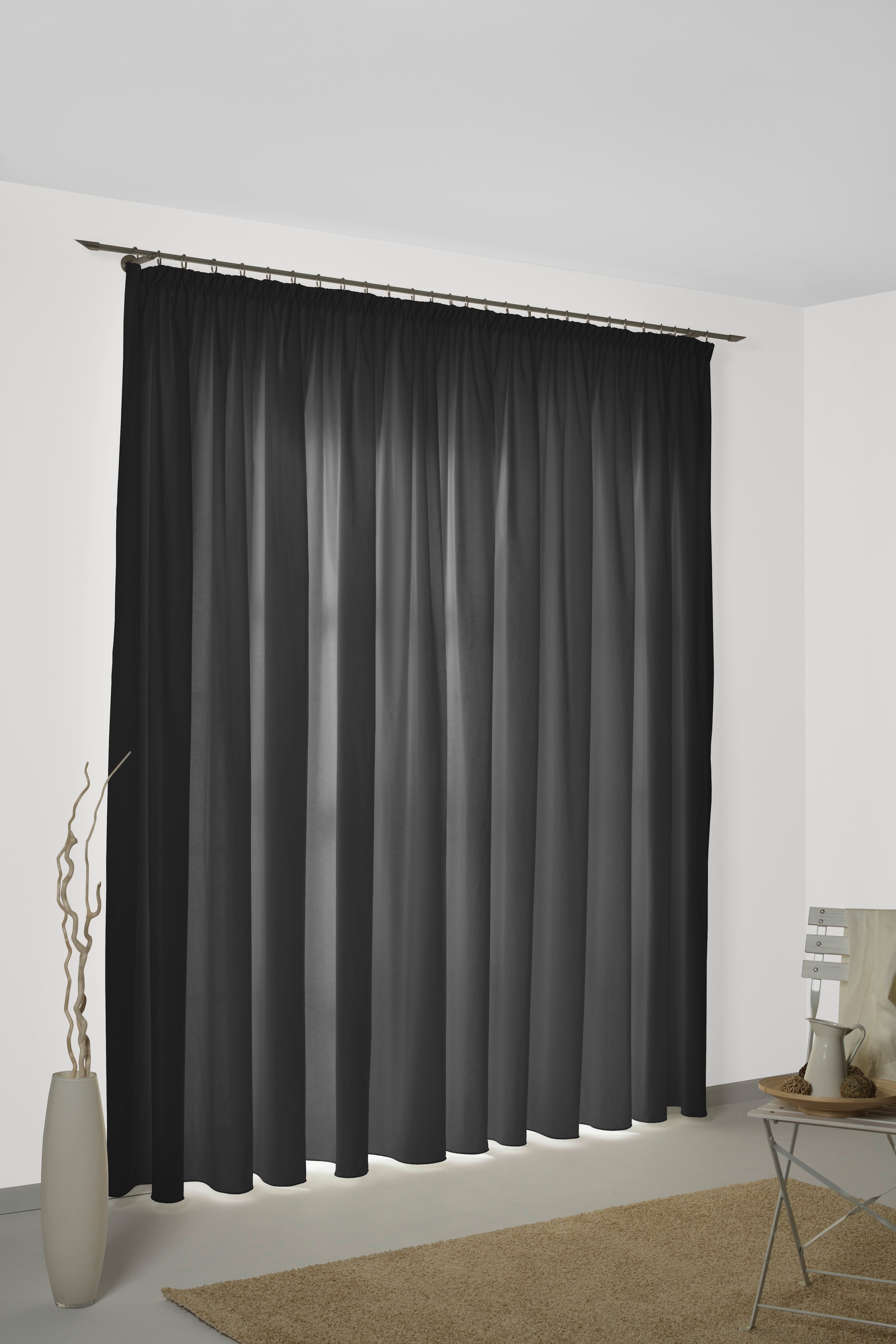 Wirth Vorhang "SUNBONE" Kräuselband 1 Stk. tlg. günstig online kaufen