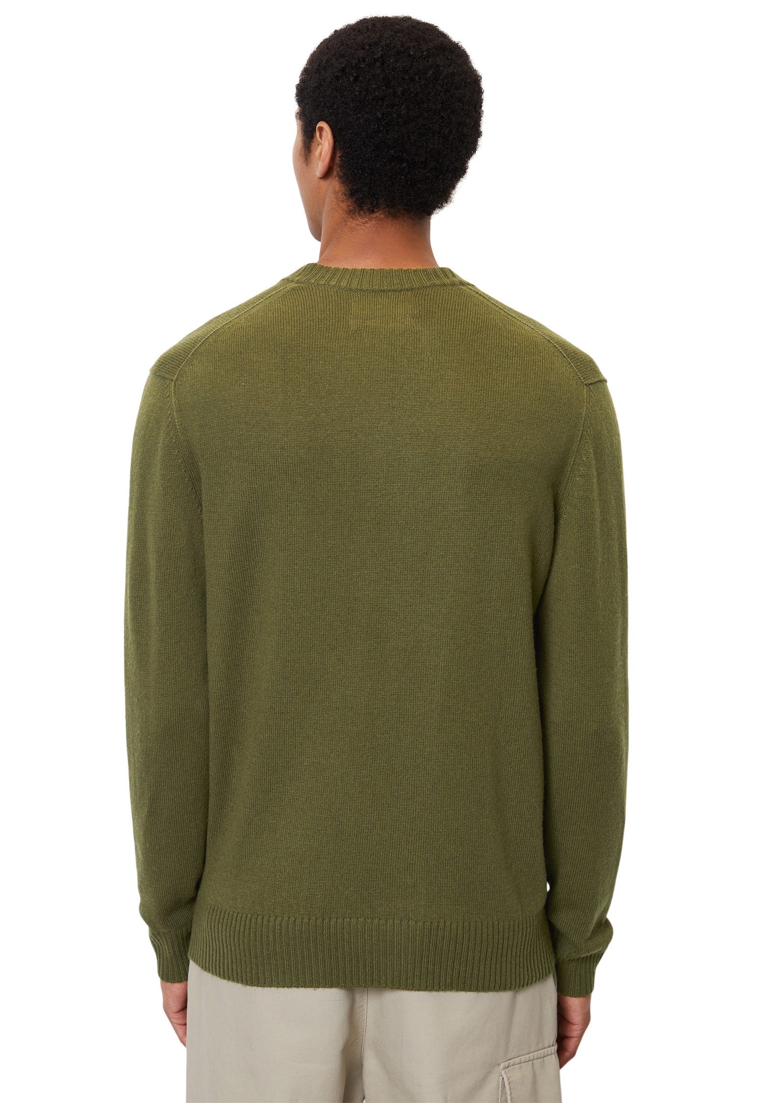 Marc O'Polo V-Ausschnitt-Pullover »aus softem Lambswool-Blend«