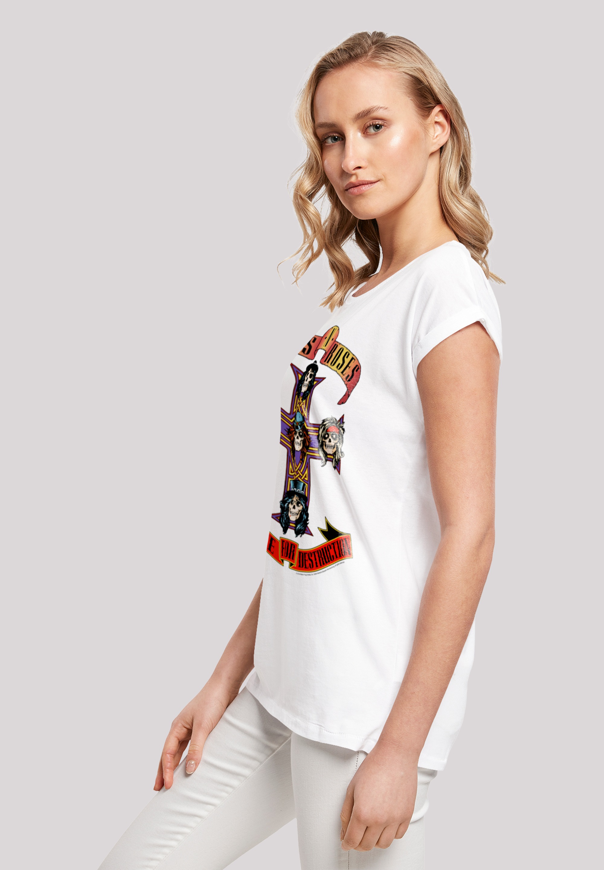 F4NT4STIC T-Shirt »Guns 'n' Roses Band Appetite For Destruction«, Print