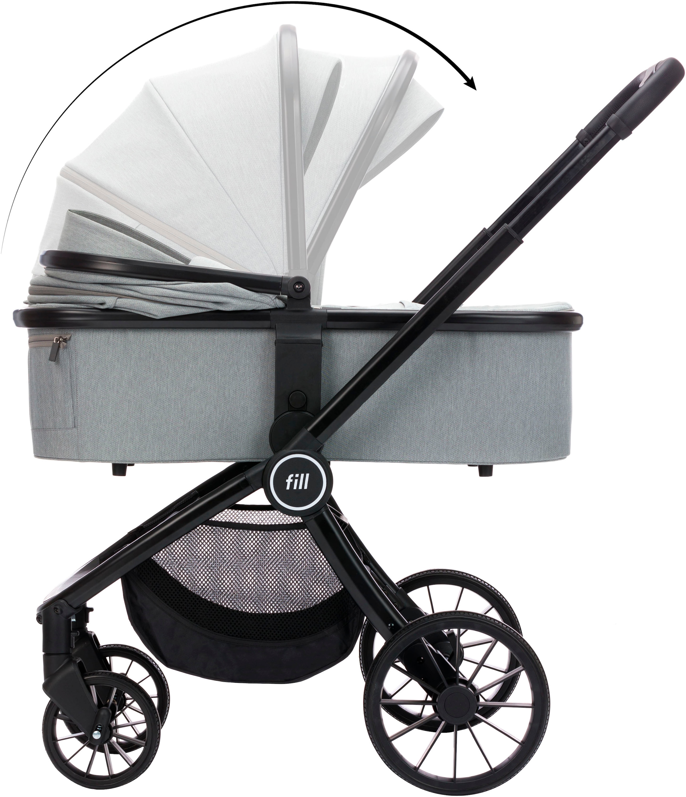 Fillikid Kombi-Kinderwagen »Kinderwagenset Cougar«, 22 kg