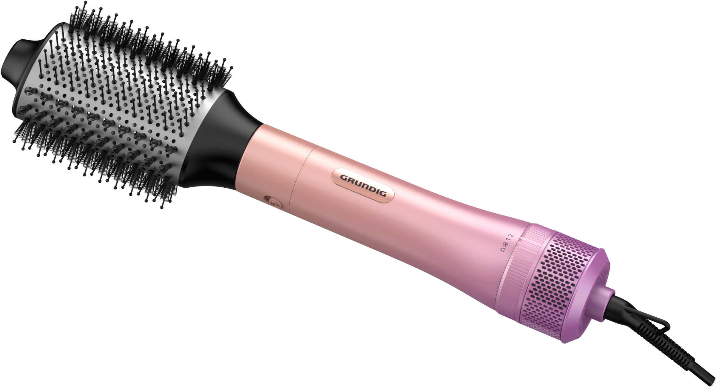 Grundig Warmluftbürste »HS 6482« Ionic-Funktion, ovaler Aufsatz für Locken, Wellen & Volumen