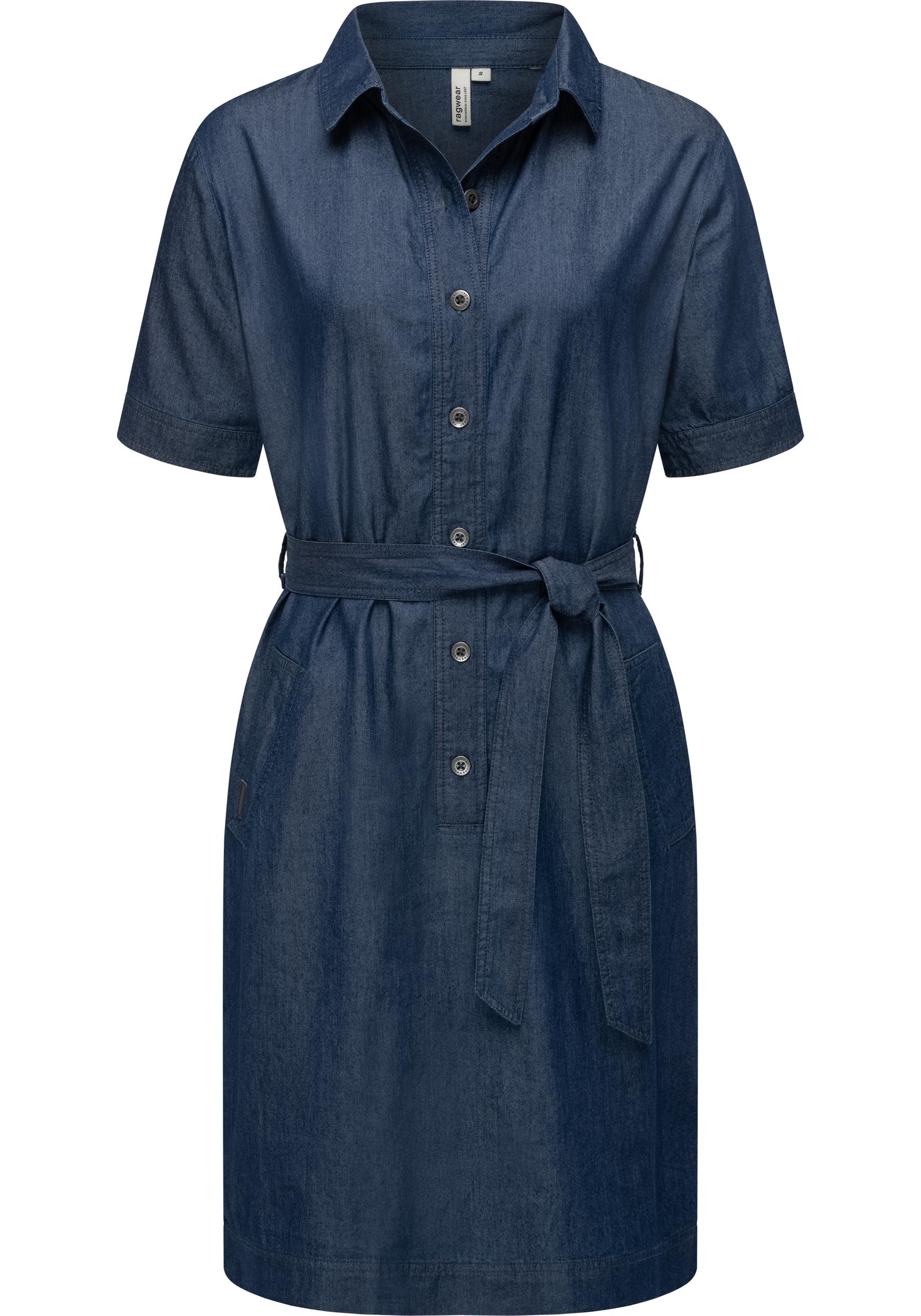 Ragwear Jeanskleid "Rozyna Denim" Außentaschen  Eingrifftaschen Midikleid i günstig online kaufen