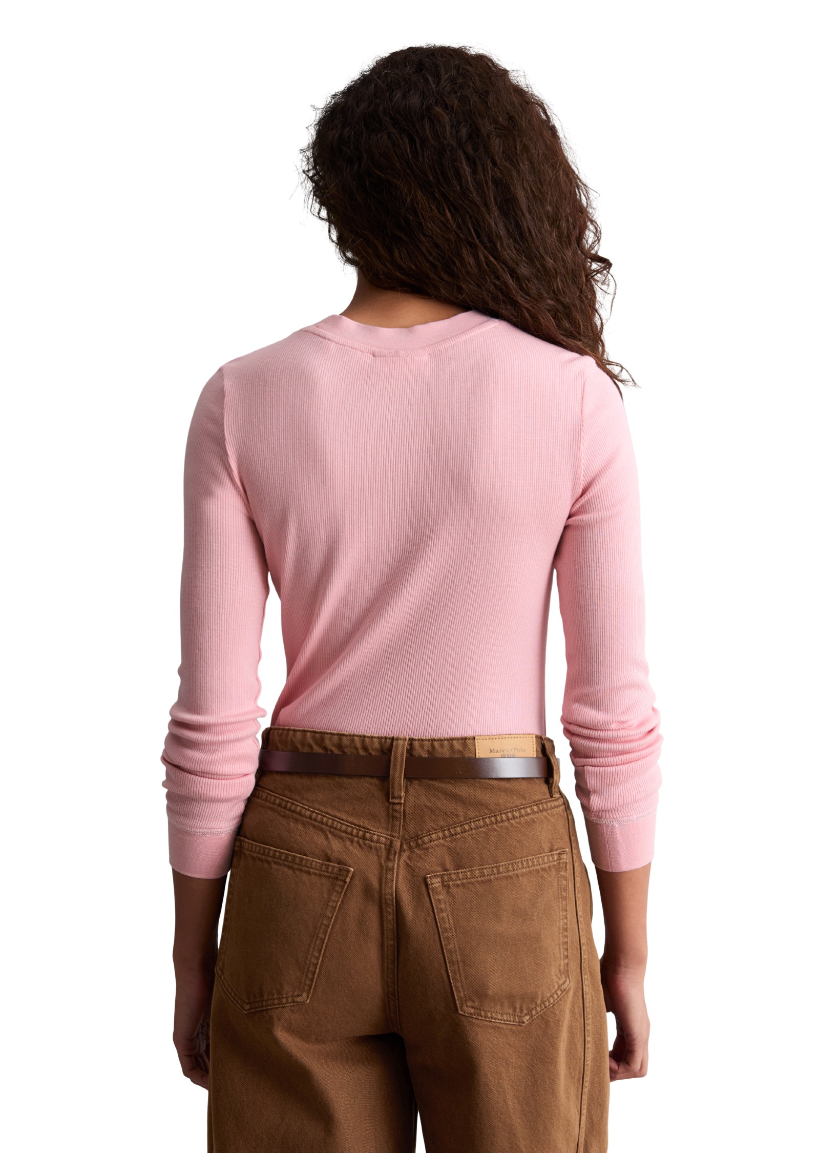 Marc O'Polo DENIM Langarmshirt »aus softem Bio-Baumwolle-Modal-Stretch-Jersey«