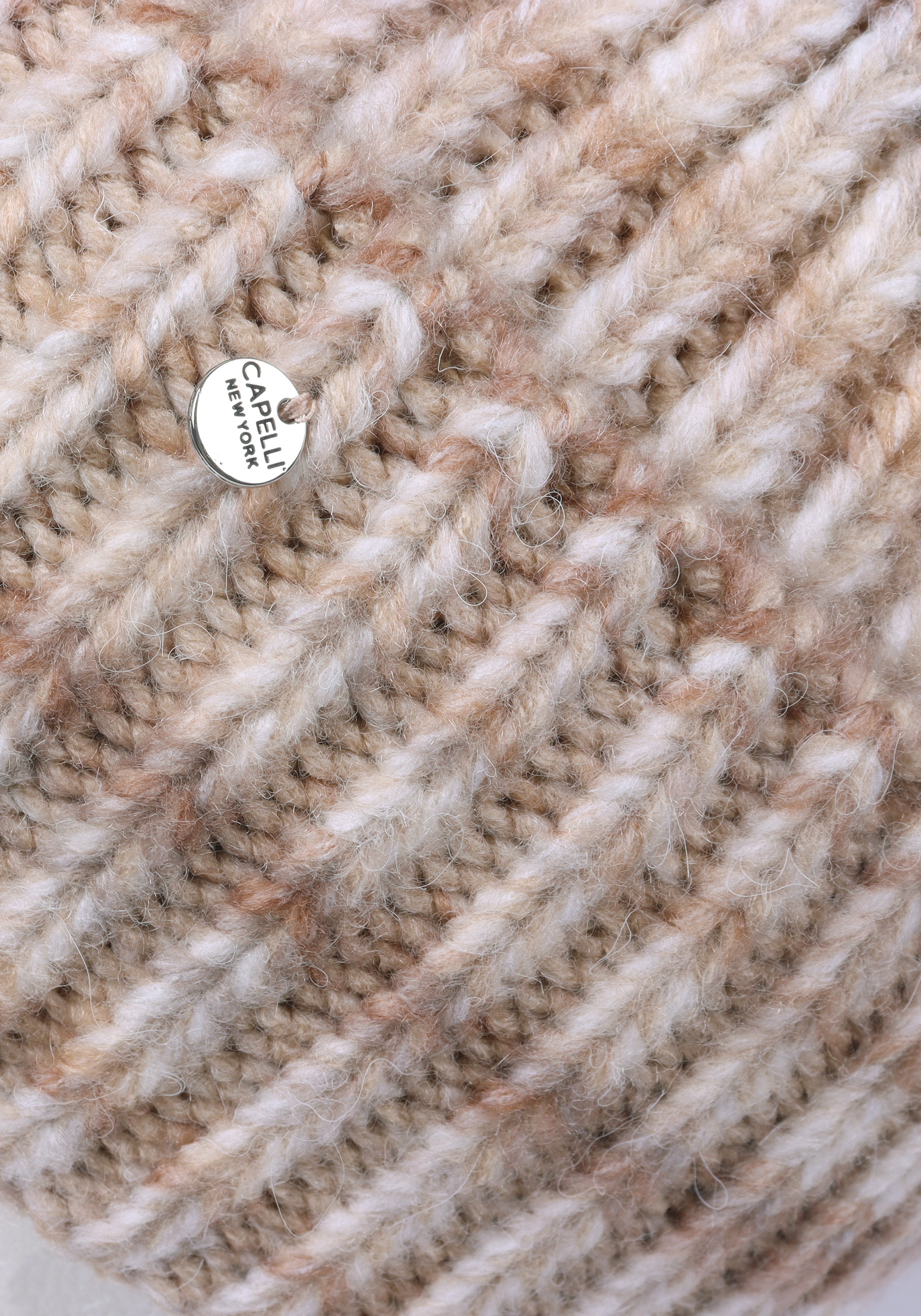 Thumbnail - Capelli New York Beanie Packung, mit Farbverlauf, Rippstrick, Wollanteil, wärmend