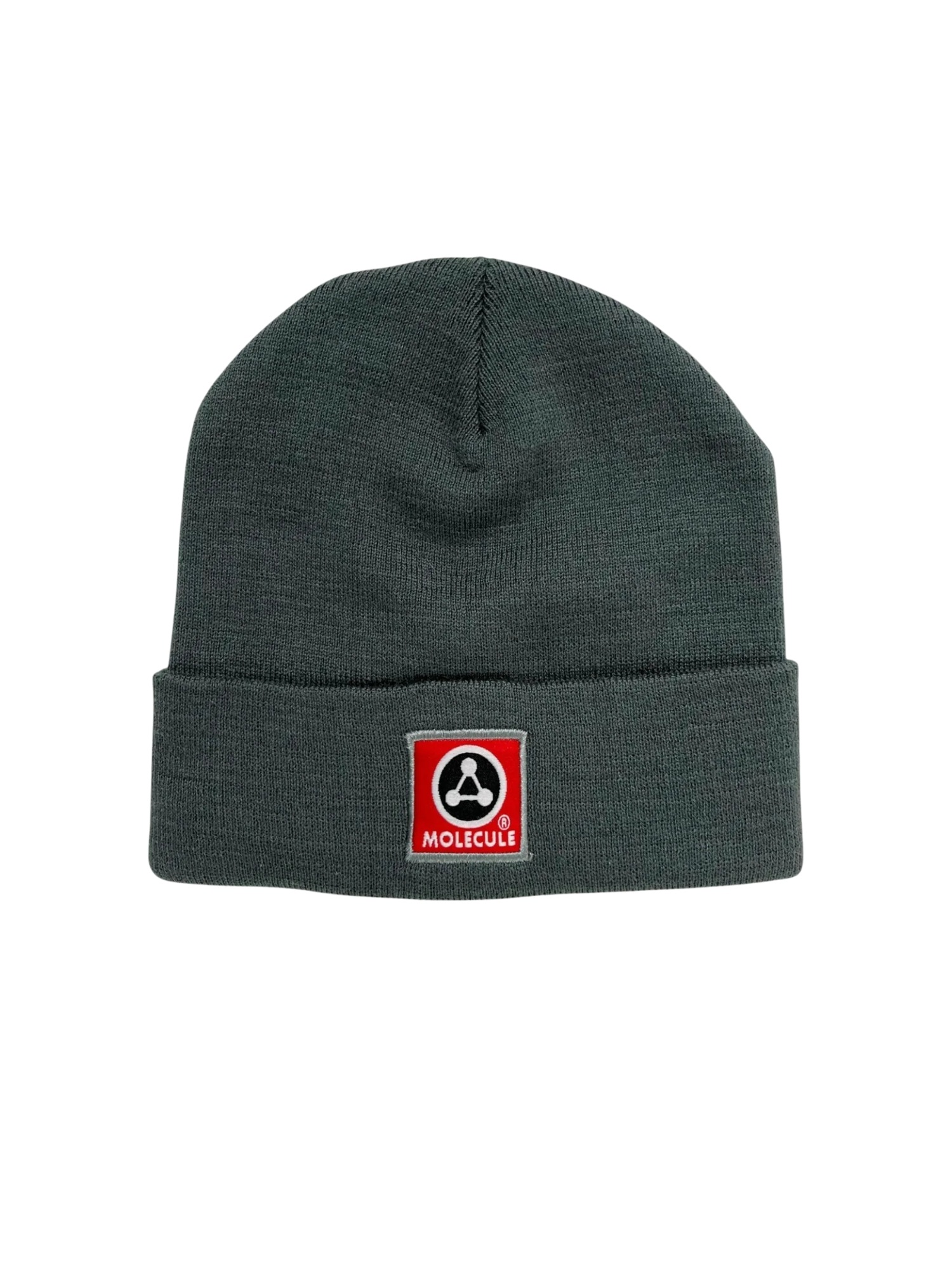 MOLECULE Herren Fitted Cap "Molecule Headwear Classic Beanie"grau, Obermaterial: 100% Polyacryl, Caps