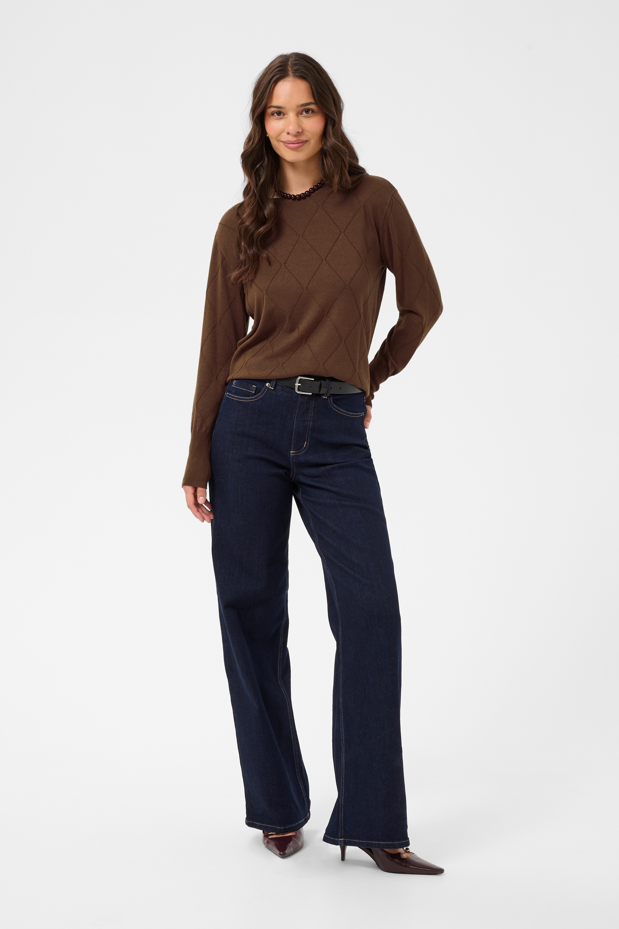 KAFFE Strickpullover »Damen Strickpullover KAlizza«