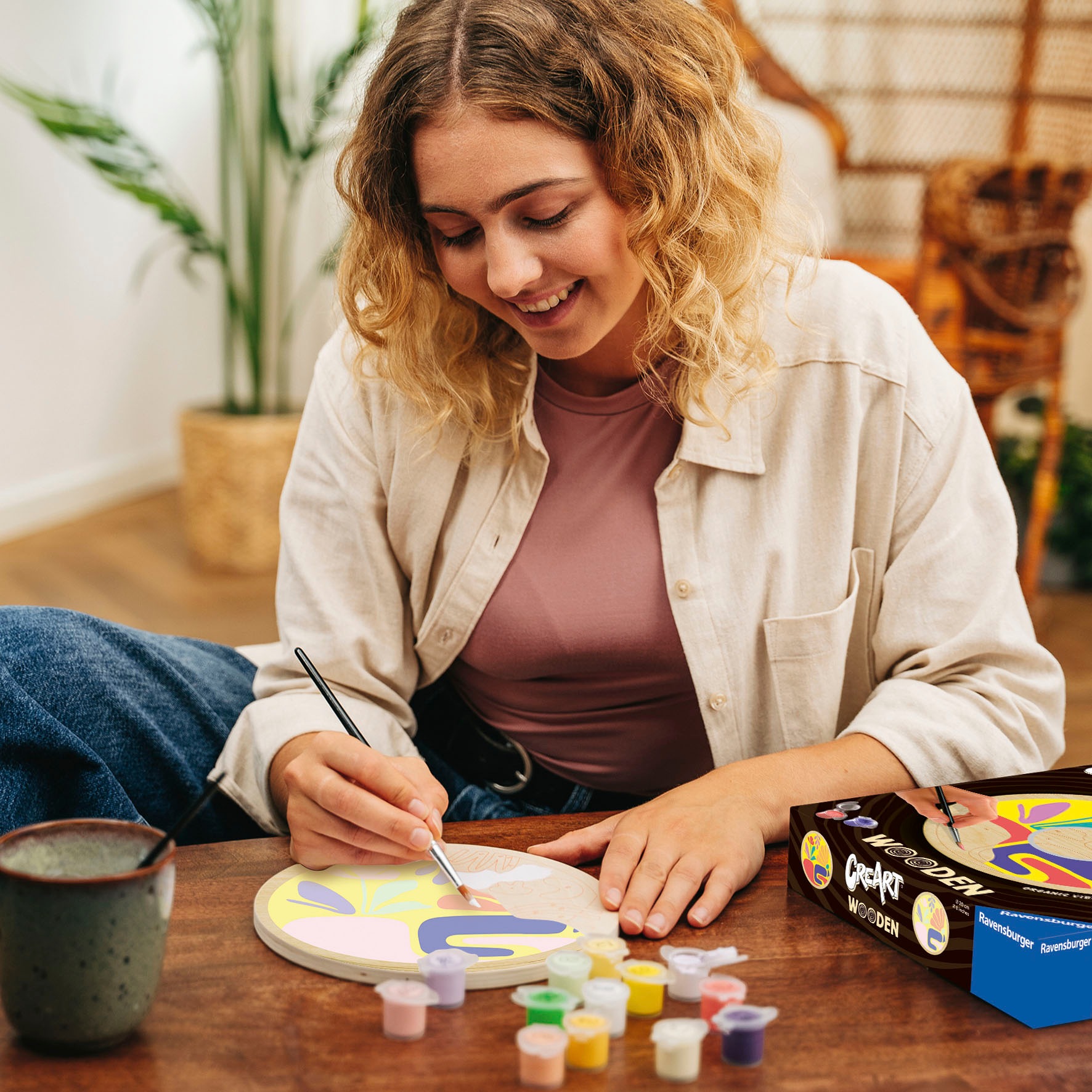 Ravensburger Malen nach Zahlen »CreArt, Wooden, Organic vibrance« Made in Europe