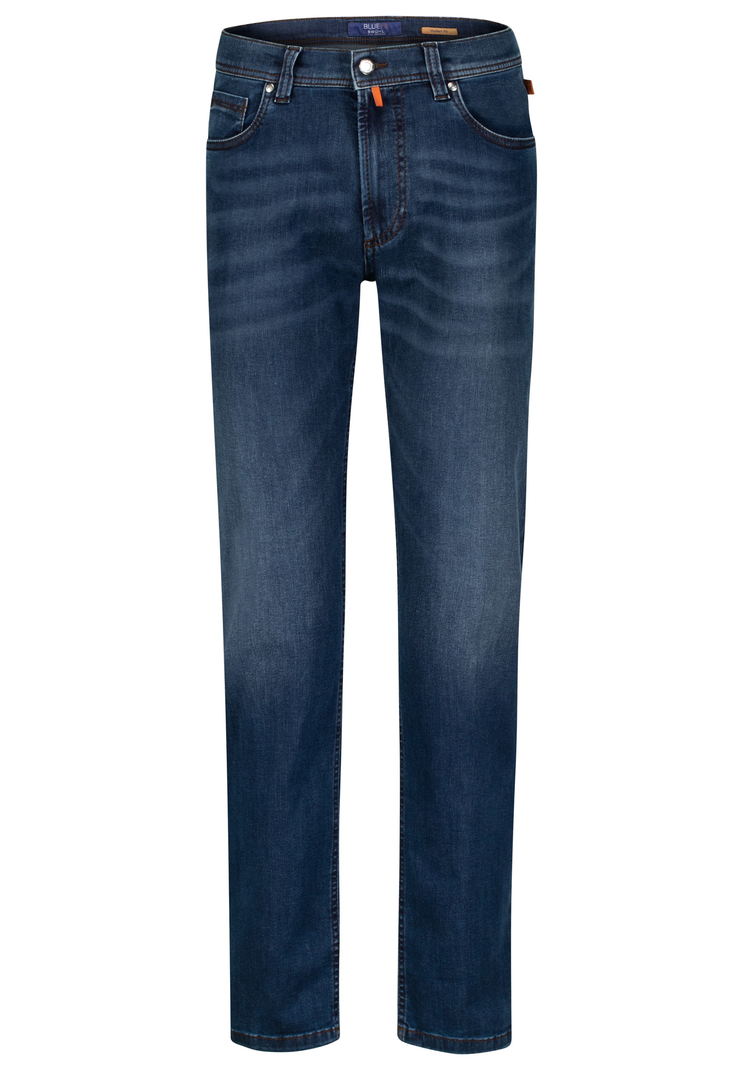 Brühl Slim-fit-Jeans »York DO FX«, in Dual FX Querstretch Denim