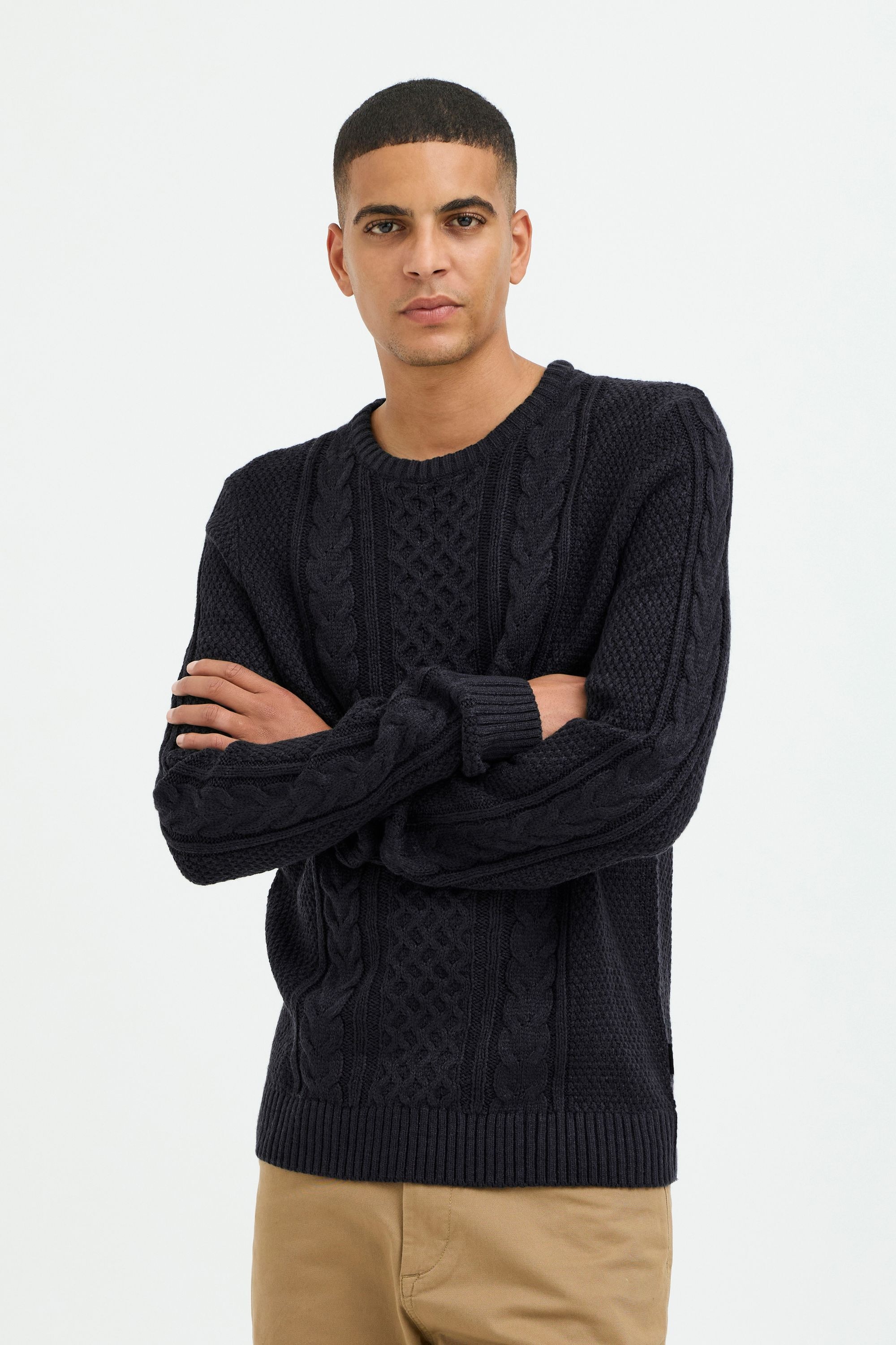 Thumbnail - Blend Strickfleece-Pullover "Strickpullover BHPullover"